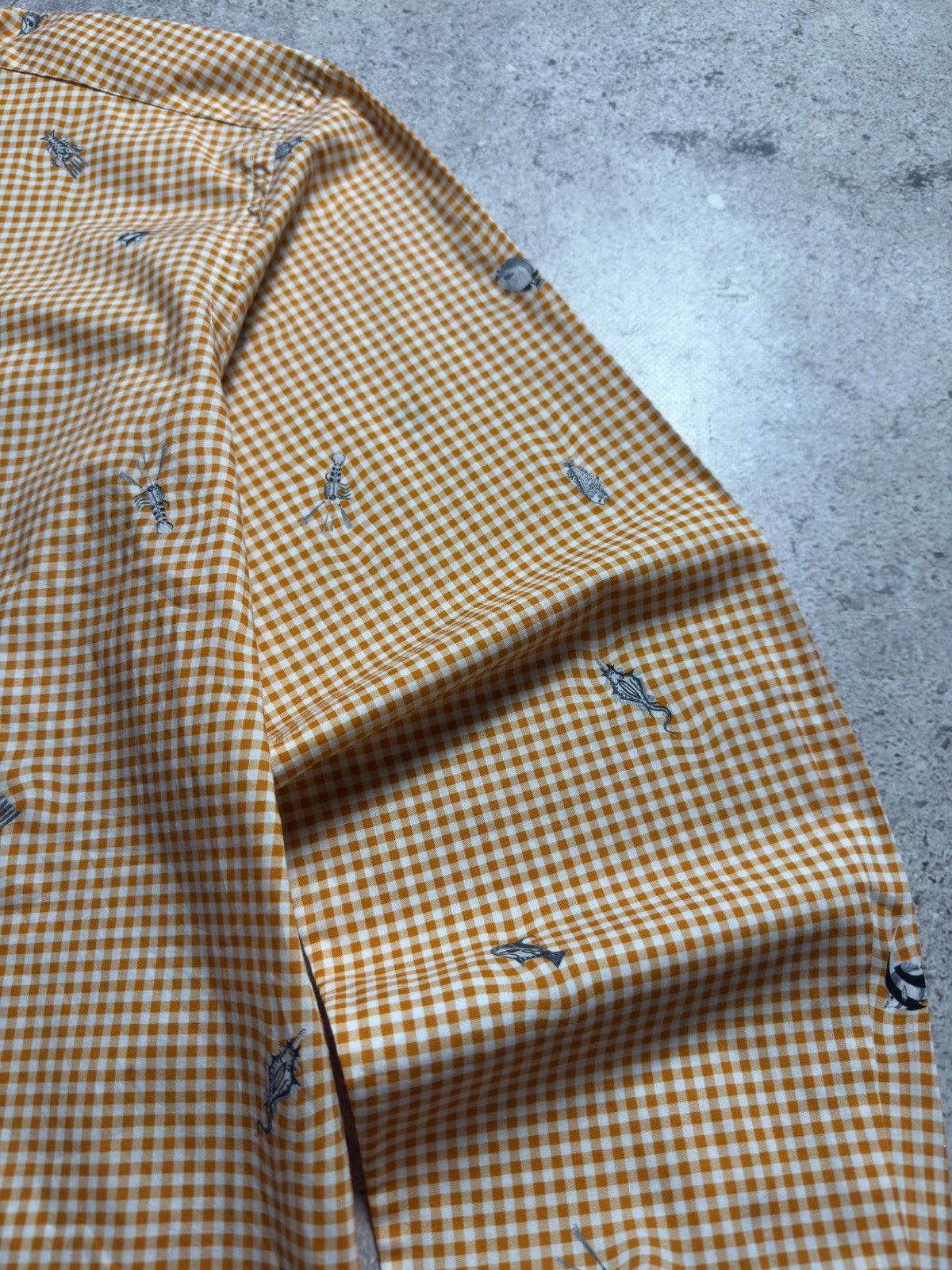 Etro Etro Fish Printed Button Ups Shirt Size US L / EU 52-54 / 3 - 4 Thumbnail