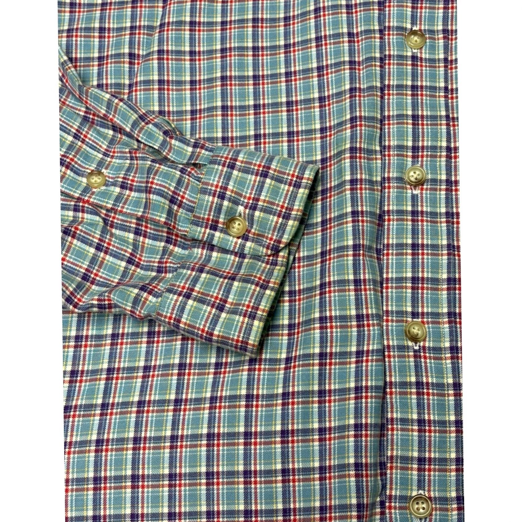 Ralph Lauren Ralph Lauren Shirt Classic Fit Plaid Button Down Red Blue XXL Men's Size US XXL / EU 58 / 5 - 3 Thumbnail