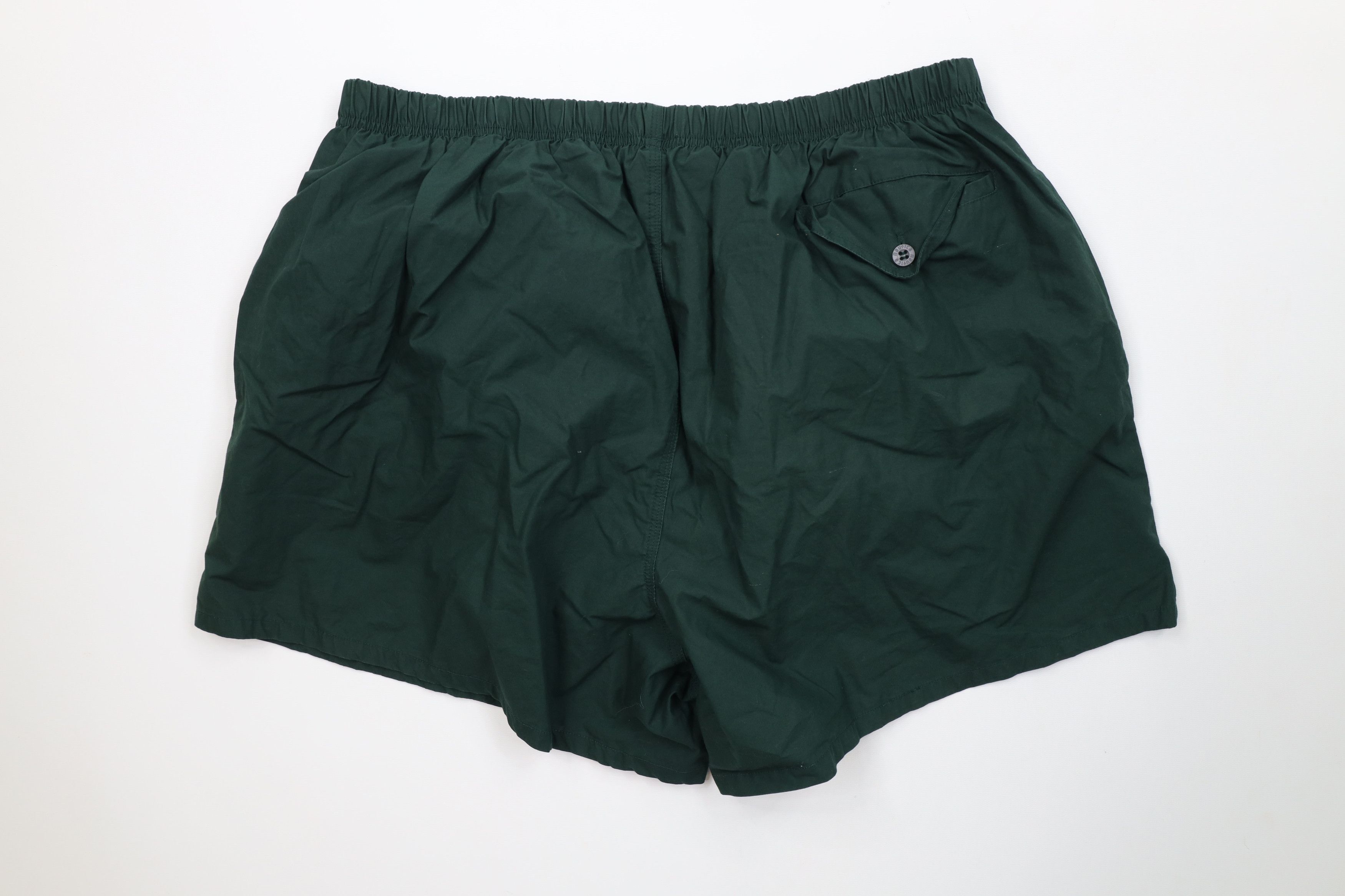 Nautica Vintage 90s Nautica Above Knee Lined Shorts Green Cotton Size US 38 / EU 54 - 9 Thumbnail
