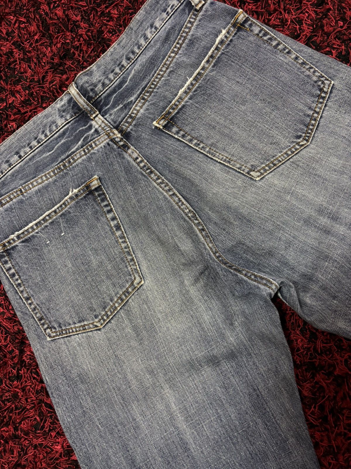Japanese Brand Vtg Authentic Villand Japan Blue Washed Jeans Size US 30 / EU 46 - 4 Thumbnail