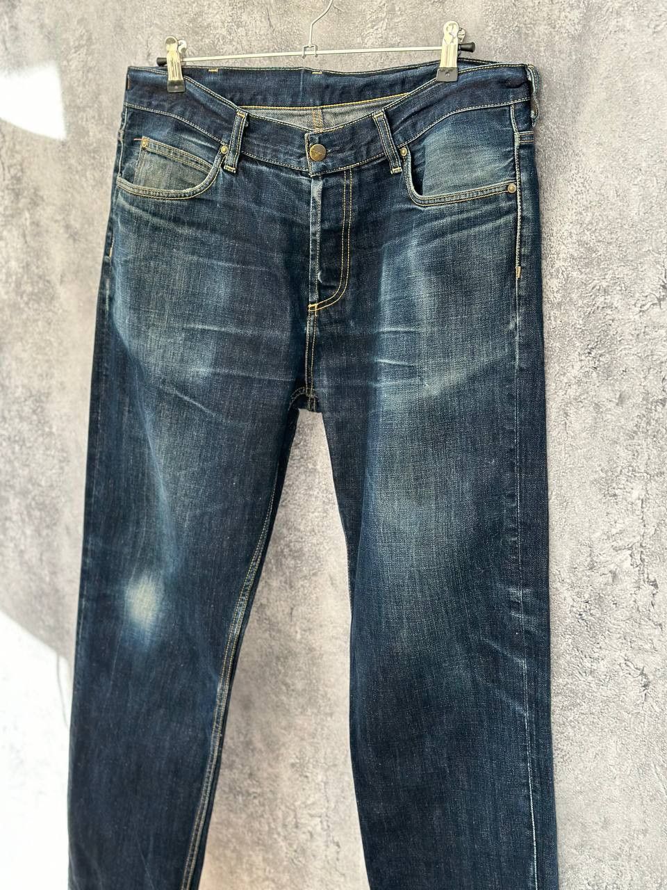 Carhartt × Vintage Carhartt WIP Marlow Pant Denim Blue Jeans Size US 36 / EU 52 - 3 Thumbnail
