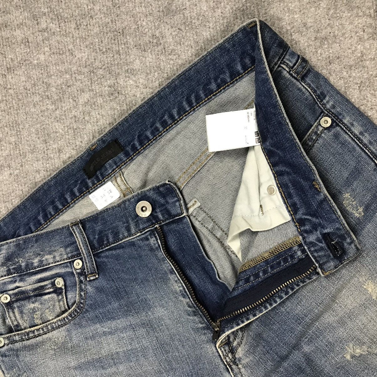 Japanese Brand × Jun Takahashi × Uniqlo Denim distressed Uniqlo design japan pants Size US 32 / EU 48 - 16 Thumbnail