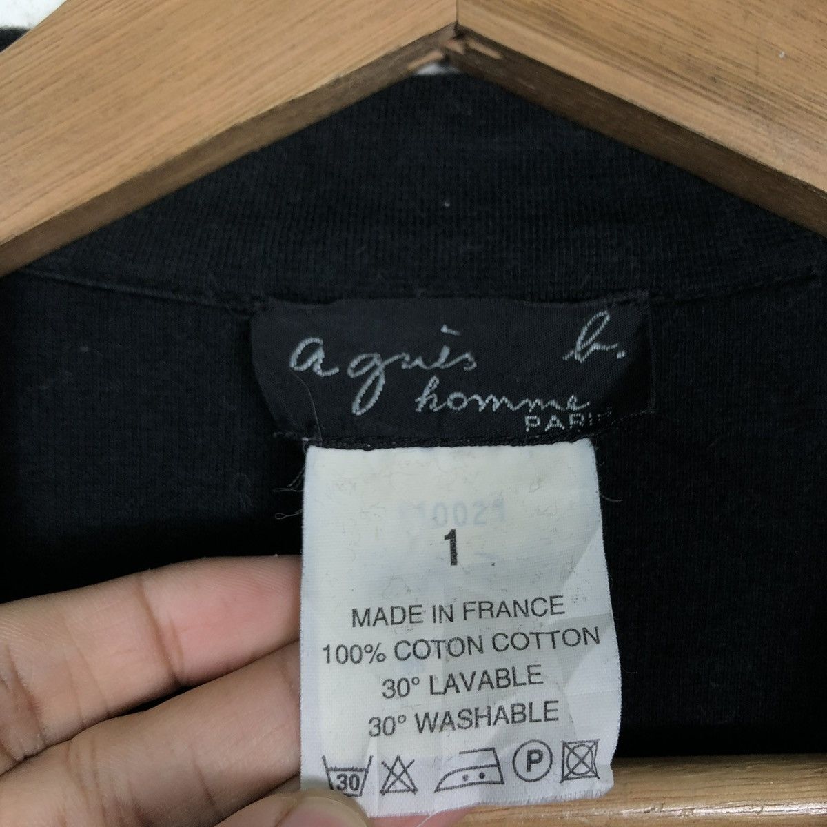 agnes b. 📌VINTAGE CARDIGAN JACKET BUTTON AGNE.B MADE IN FRANCE Size US S / EU 44-46 / 1 - 18 Thumbnail