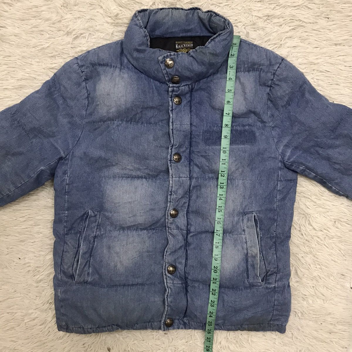 Japanese Brand Vintage Quality Garment Knackered Puffer Jacket Size US M / EU 48-50 / 2 - 18 Thumbnail