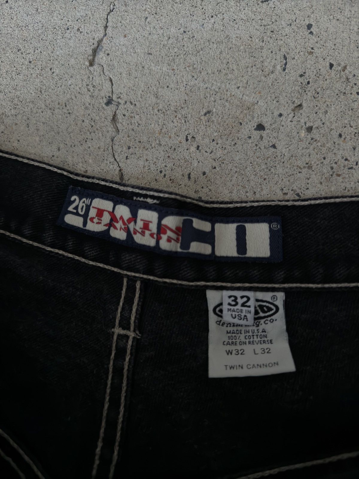 Jean JNCO Jorts - RARE 26” Twin Cannon Size US 32 / EU 48 - 3 Thumbnail