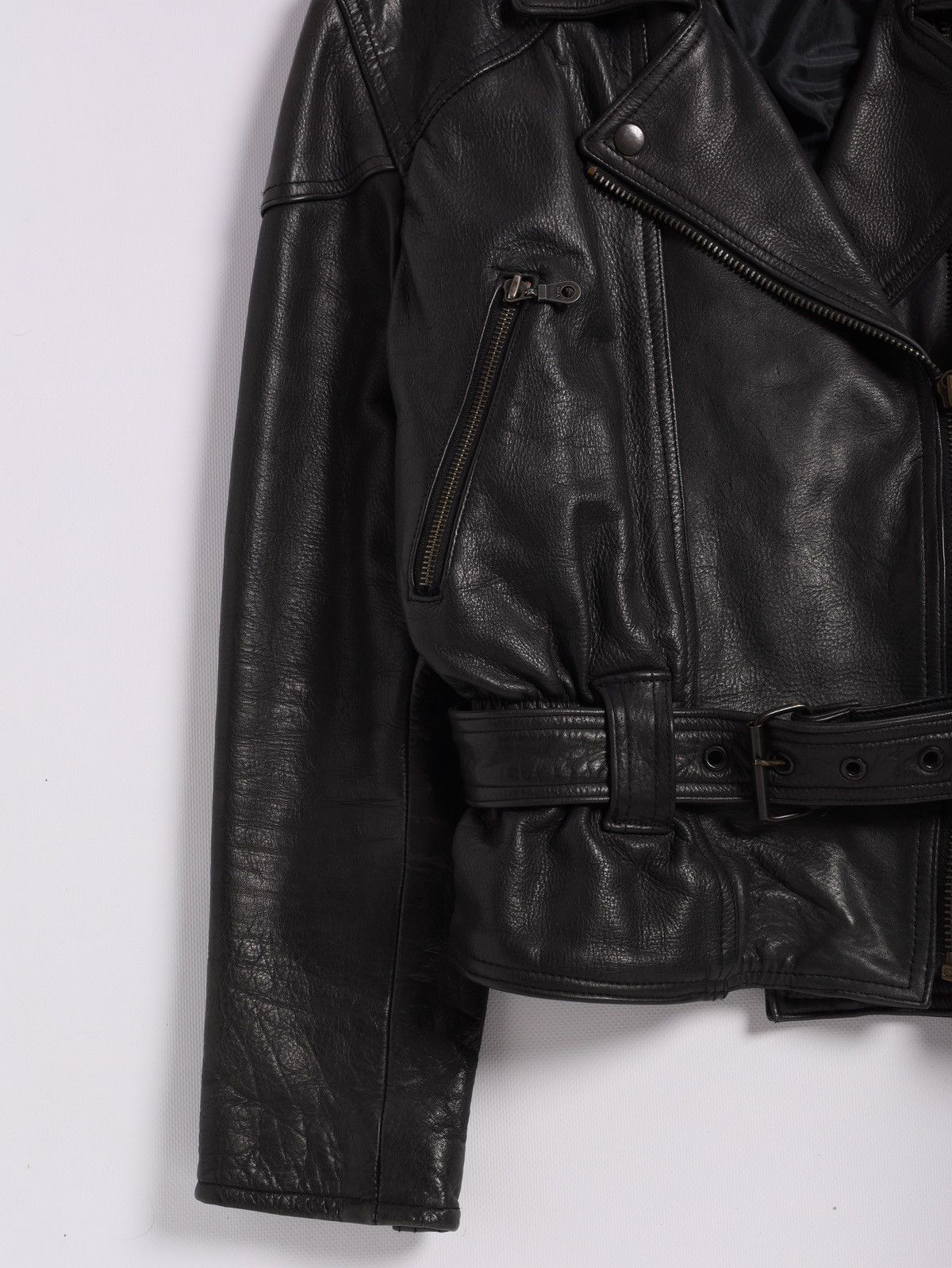 Genuine Leather Modeka Leather Biker Jacket Moto Racing Vintage Size S / US 4 / IT 40 - 5 Thumbnail