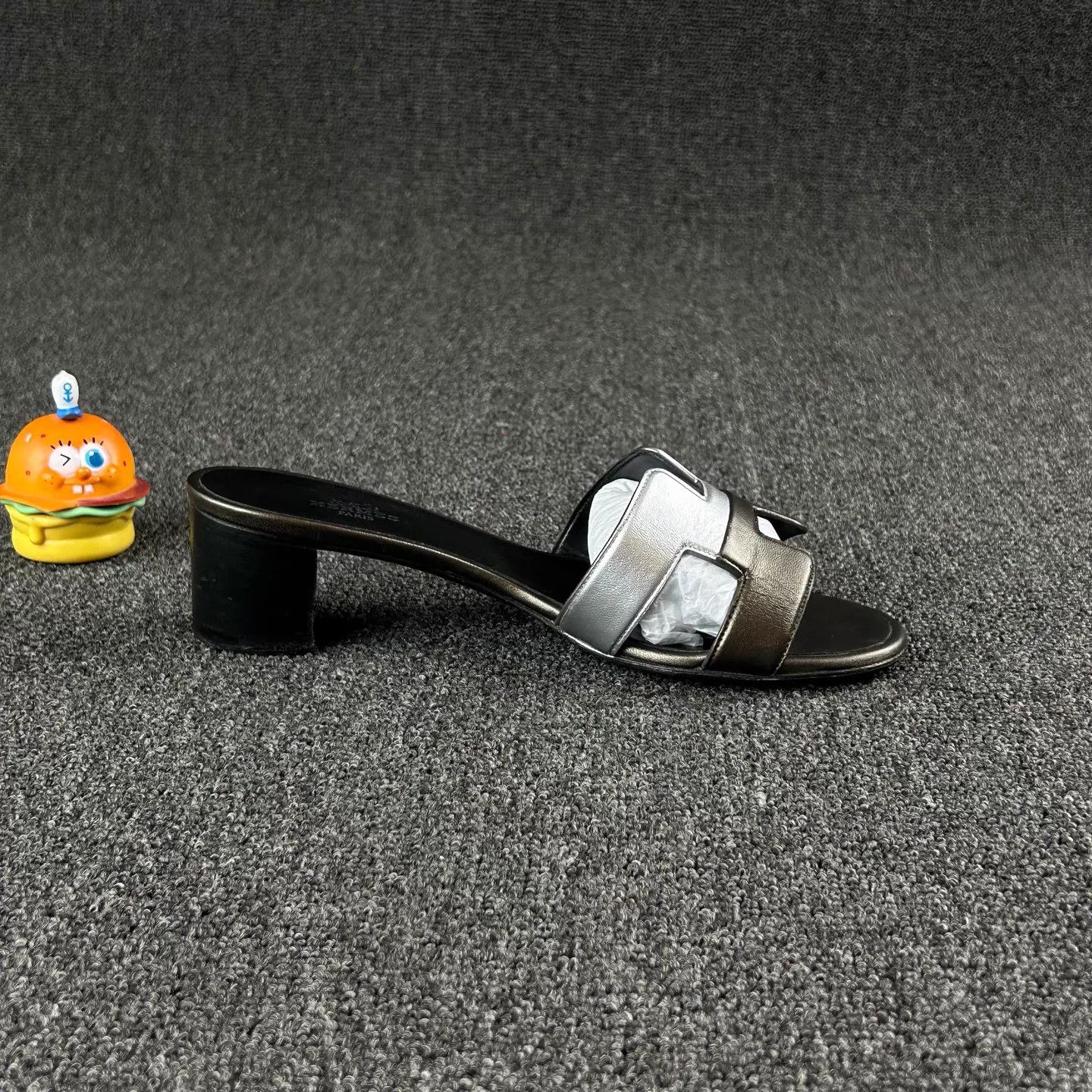 Hermes Hermes Colorblock H Logo Slide EU37 Like New HB6638 Size US 6.5 / IT 36.5 - 4 Thumbnail