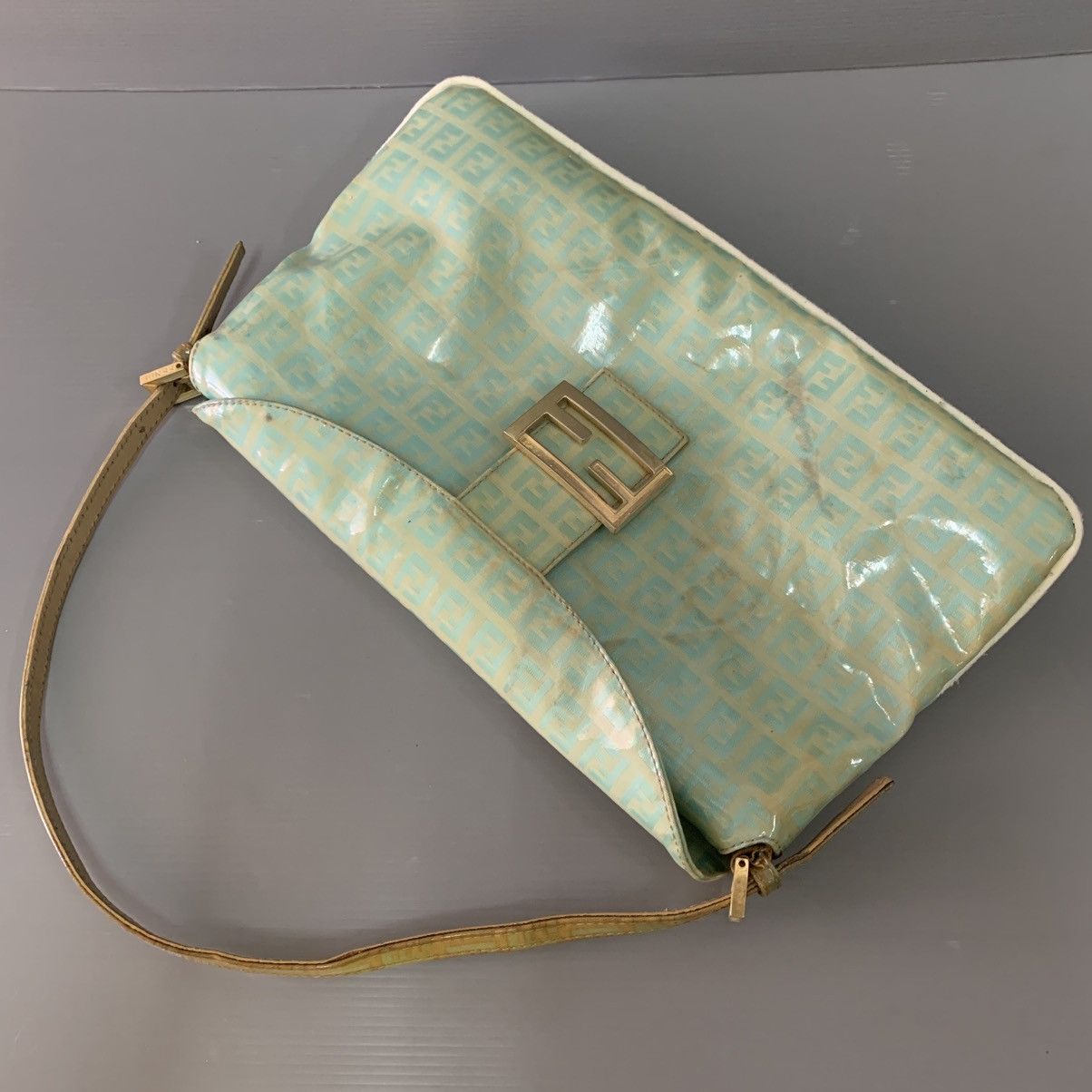 Fendi Fendi Zucchino Baguette Bag Size ONE SIZE - 5 Thumbnail