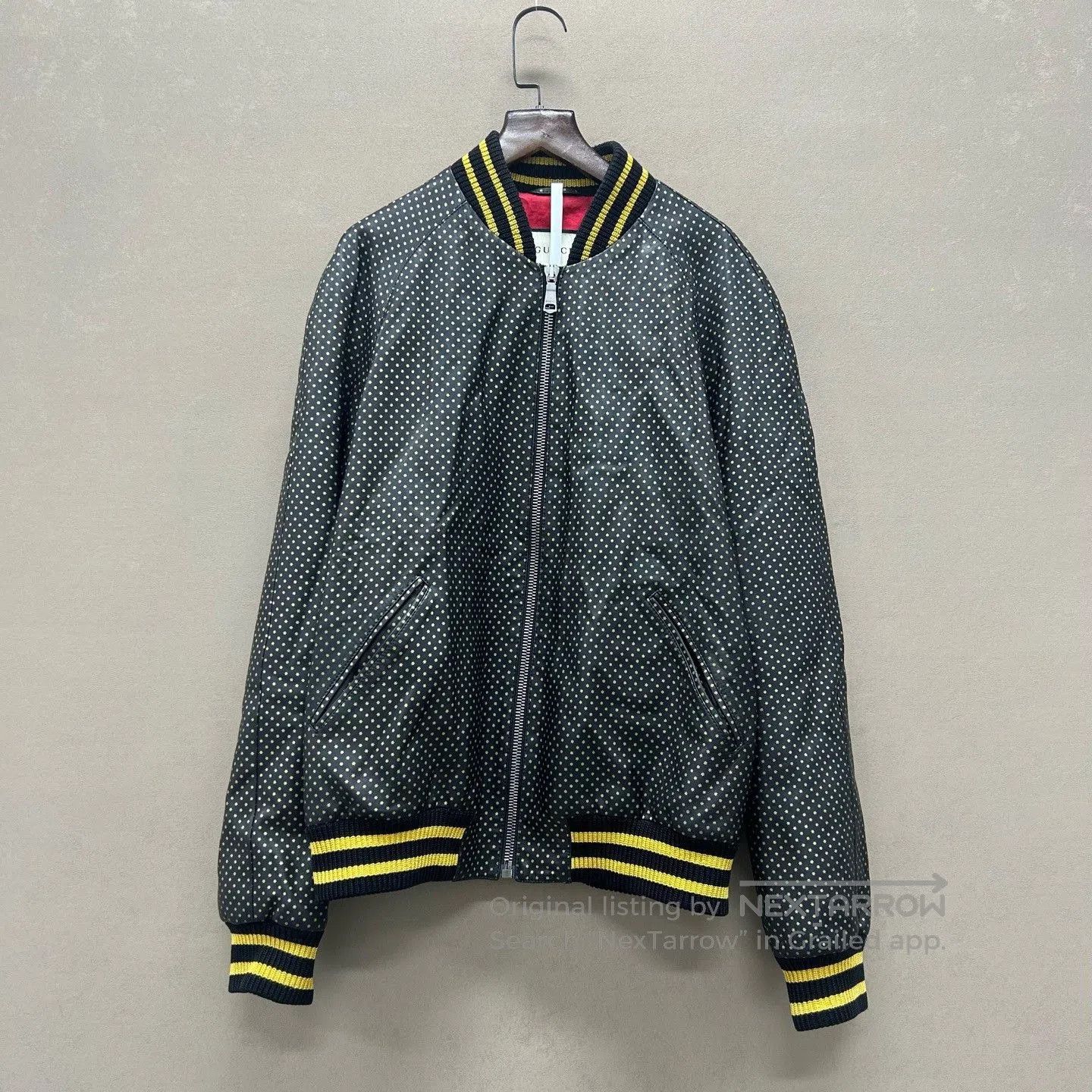 Gucci Gucci Black Gold Star Print Leather Jacket. Size US S / EU 44-46 / 1 - 1 Thumbnail