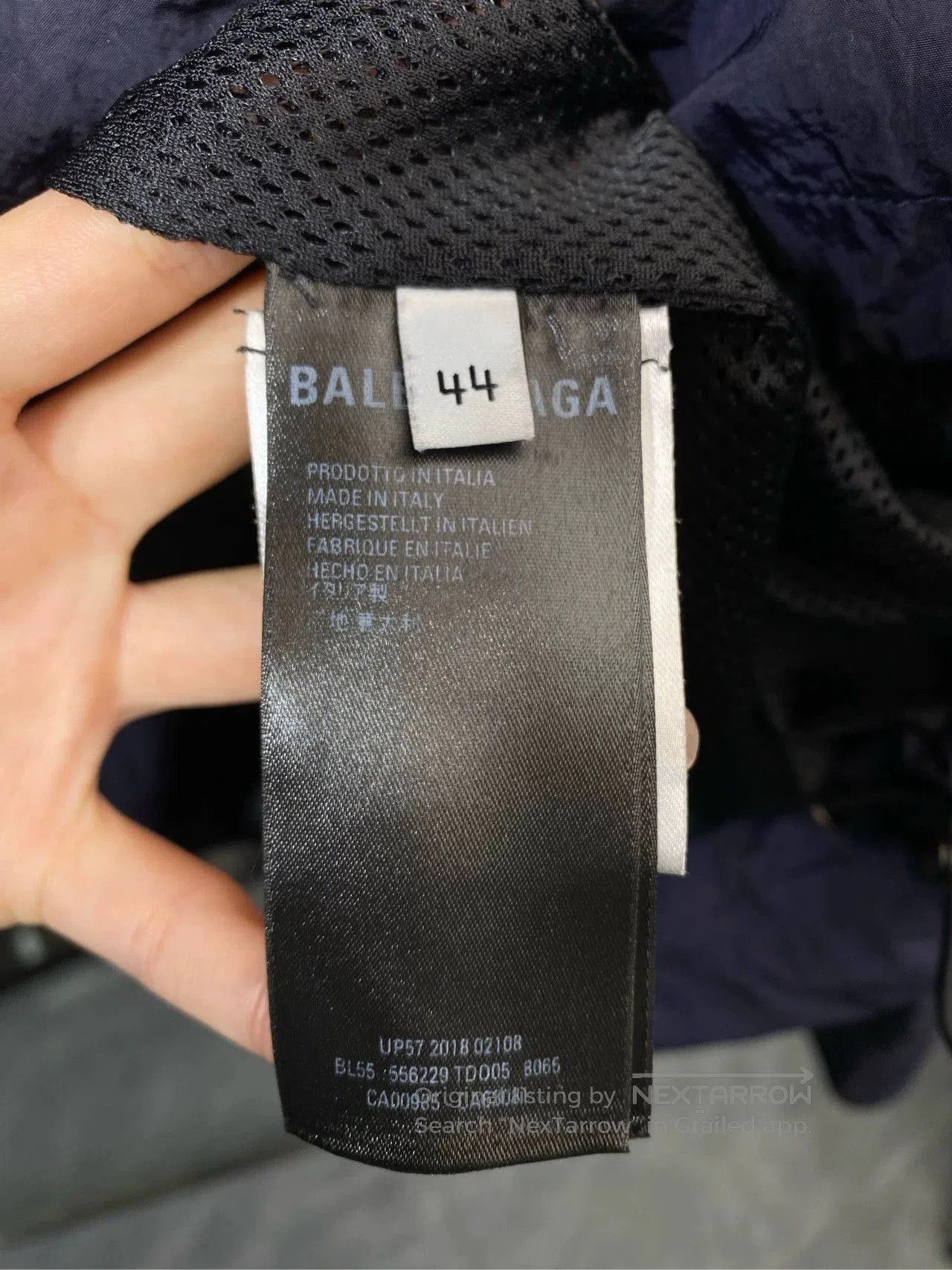 Balenciaga Balenciaga Half-Zip Logo Embroidery Jacket. Size US XL / EU 56 / 4 - 4 Thumbnail