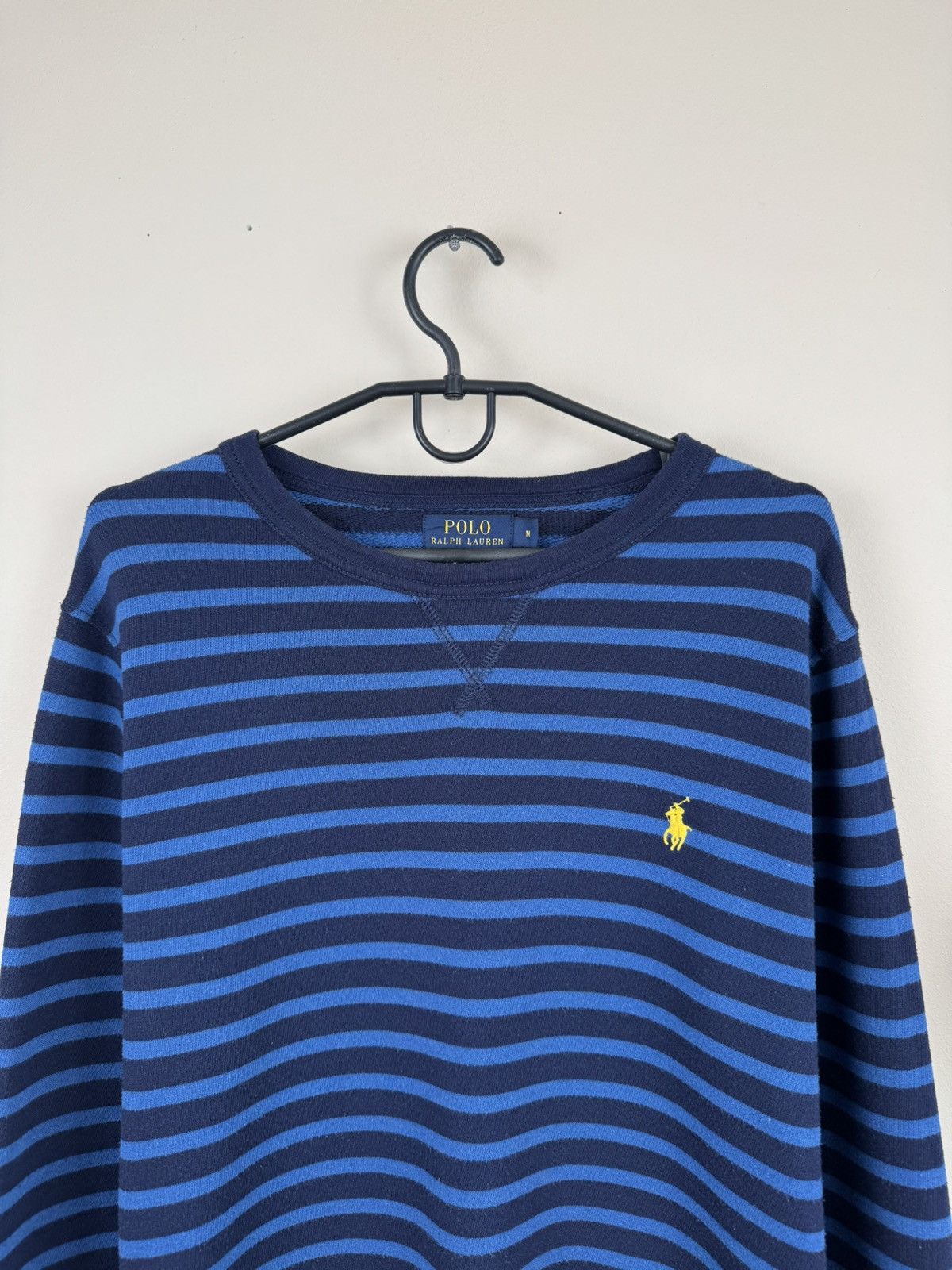 Polo Ralph Lauren Ralph Lauren Sweater Knitwear Sweatshirt M Striped Blue Size US M / EU 48-50 / 2 - 7 Thumbnail
