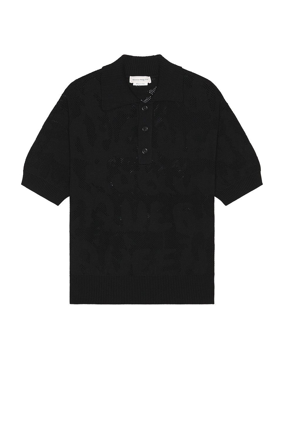 o1w1db10725 Polo Shirt in Black