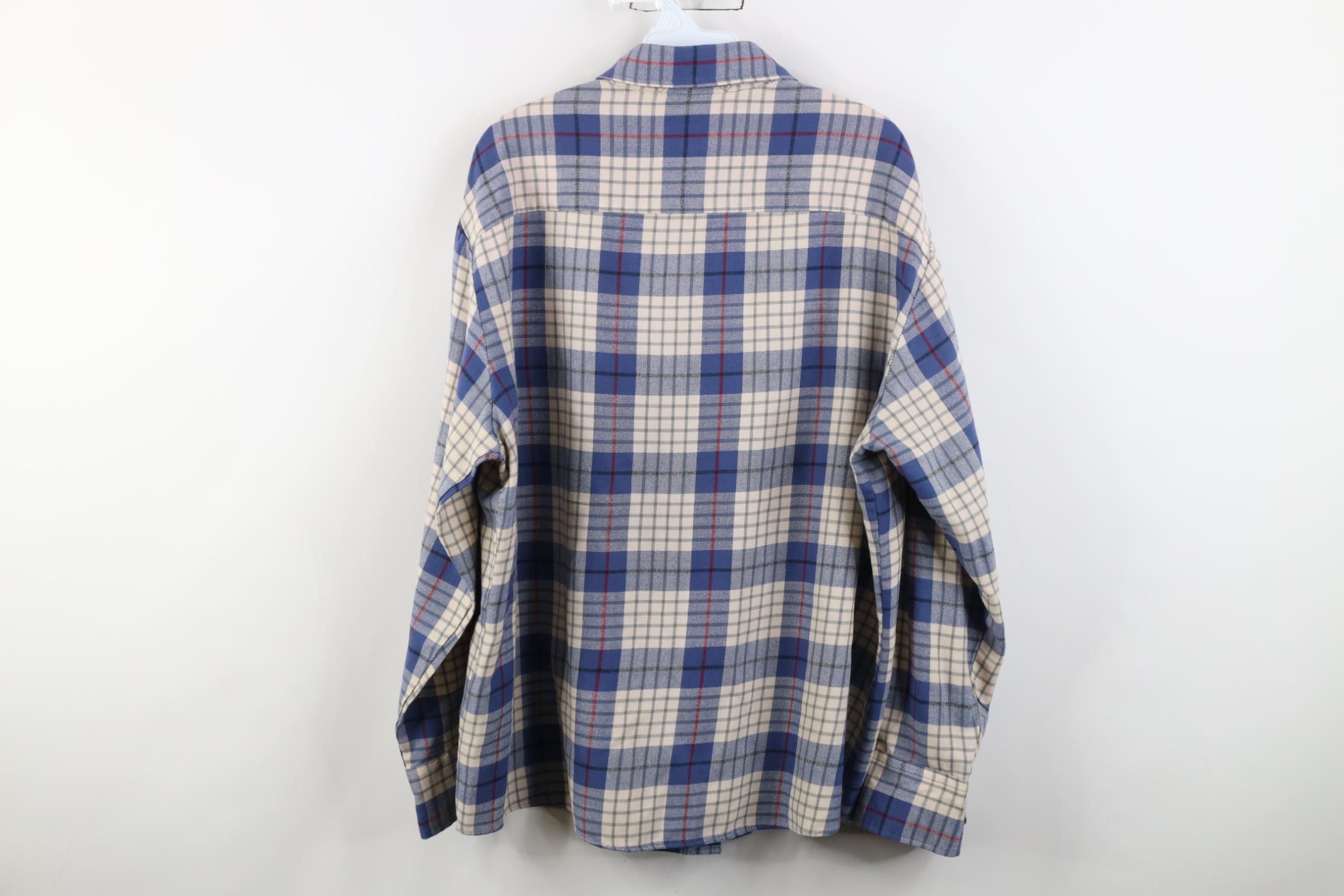 Vintage Vintage 70s 80s Streetwear Knit Board Collared Button Shirt Size US XL / EU 56 / 4 - 13 Thumbnail