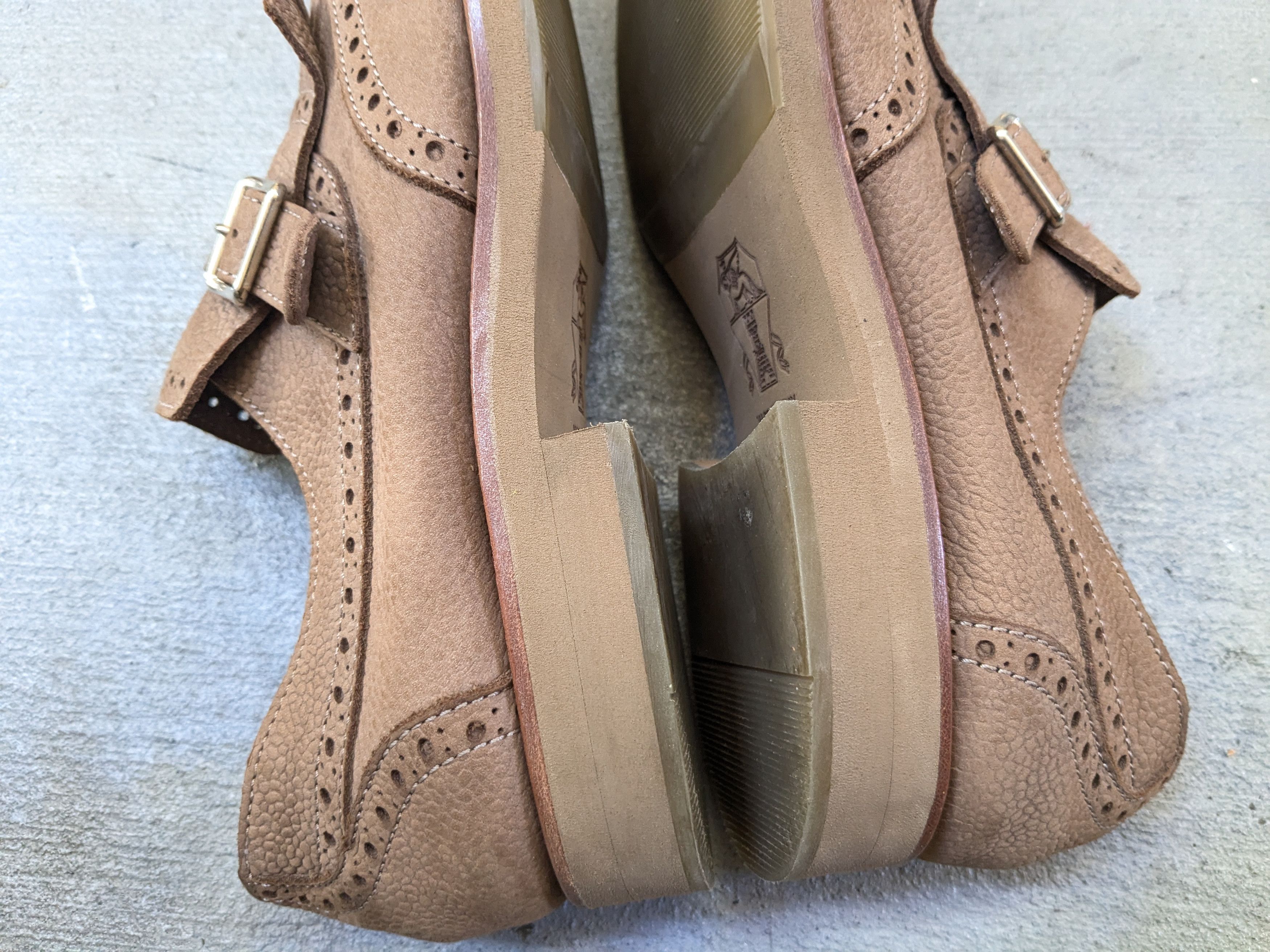 Brunello Cucinelli Brunello Cucinelli Monk Straps Brown 9 42 Fringe Buckle Size US 9 / EU 42 - 12 Thumbnail
