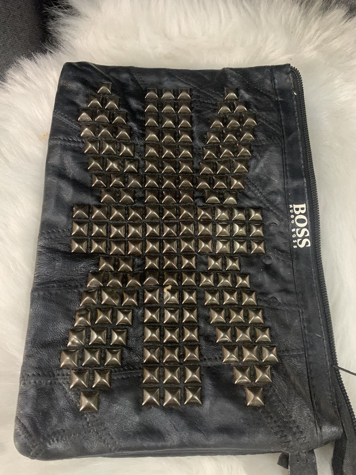 Hugo Boss VINTAE!! Pouch Bag HUGO BOSS Size ONE SIZE - 2 Thumbnail