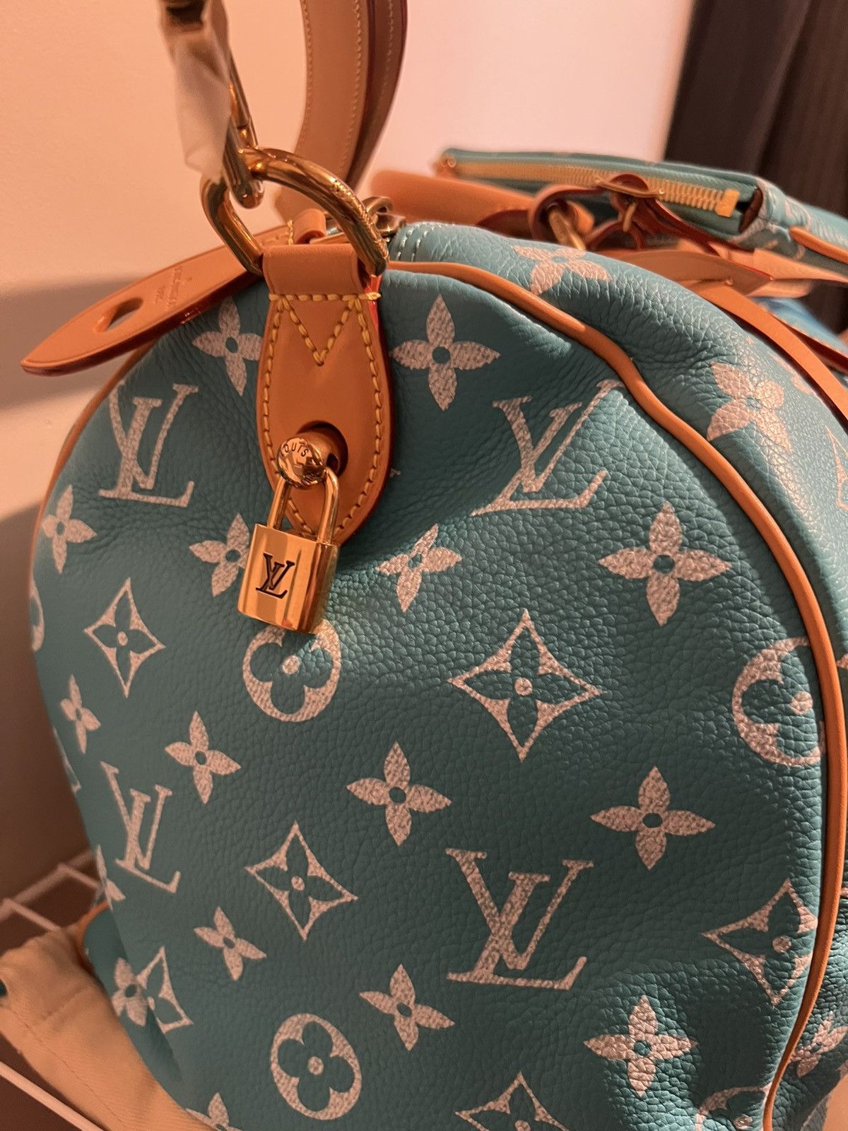 Louis Vuitton Speedy P9 Bandouliere Bag Monogram Leather 40 Size ONE SIZE - 10 Thumbnail