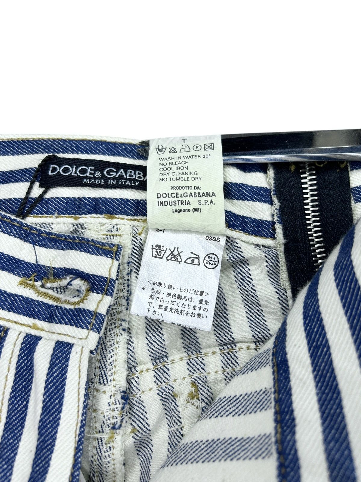 Dolce & Gabbana S/S 03 SEX Deadstock Zipper Trousers Size 28" / US 6 / IT 42 - 9 Thumbnail