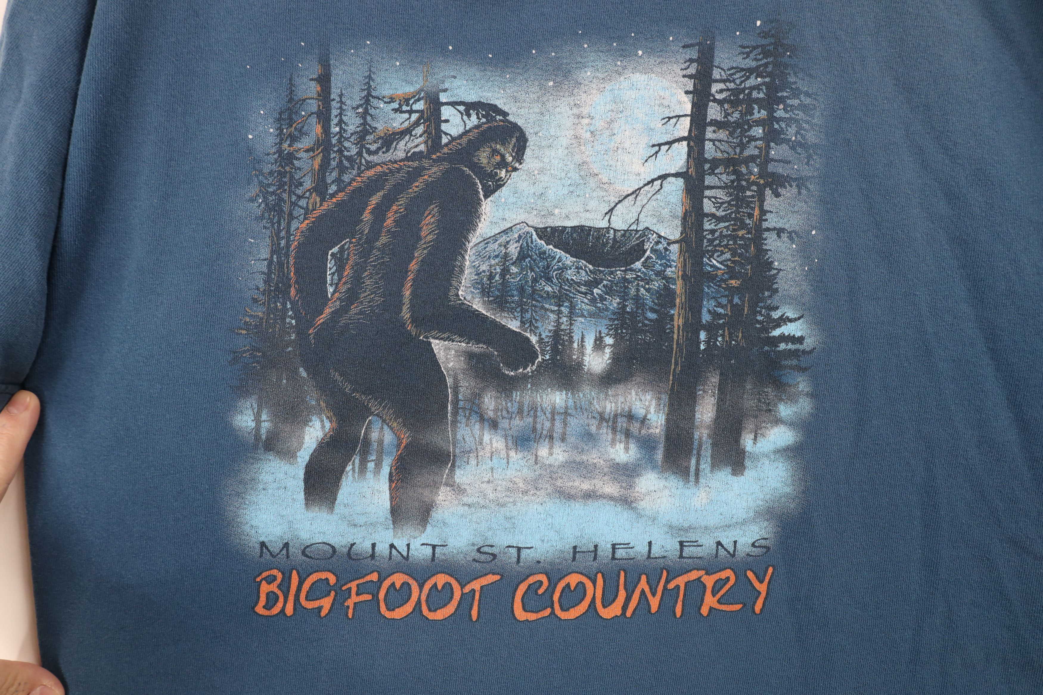 Vintage Vintage Y2K Streetwear St Helens Bigfoot Country T-Shirt Size US XL / EU 56 / 4 - 4 Thumbnail