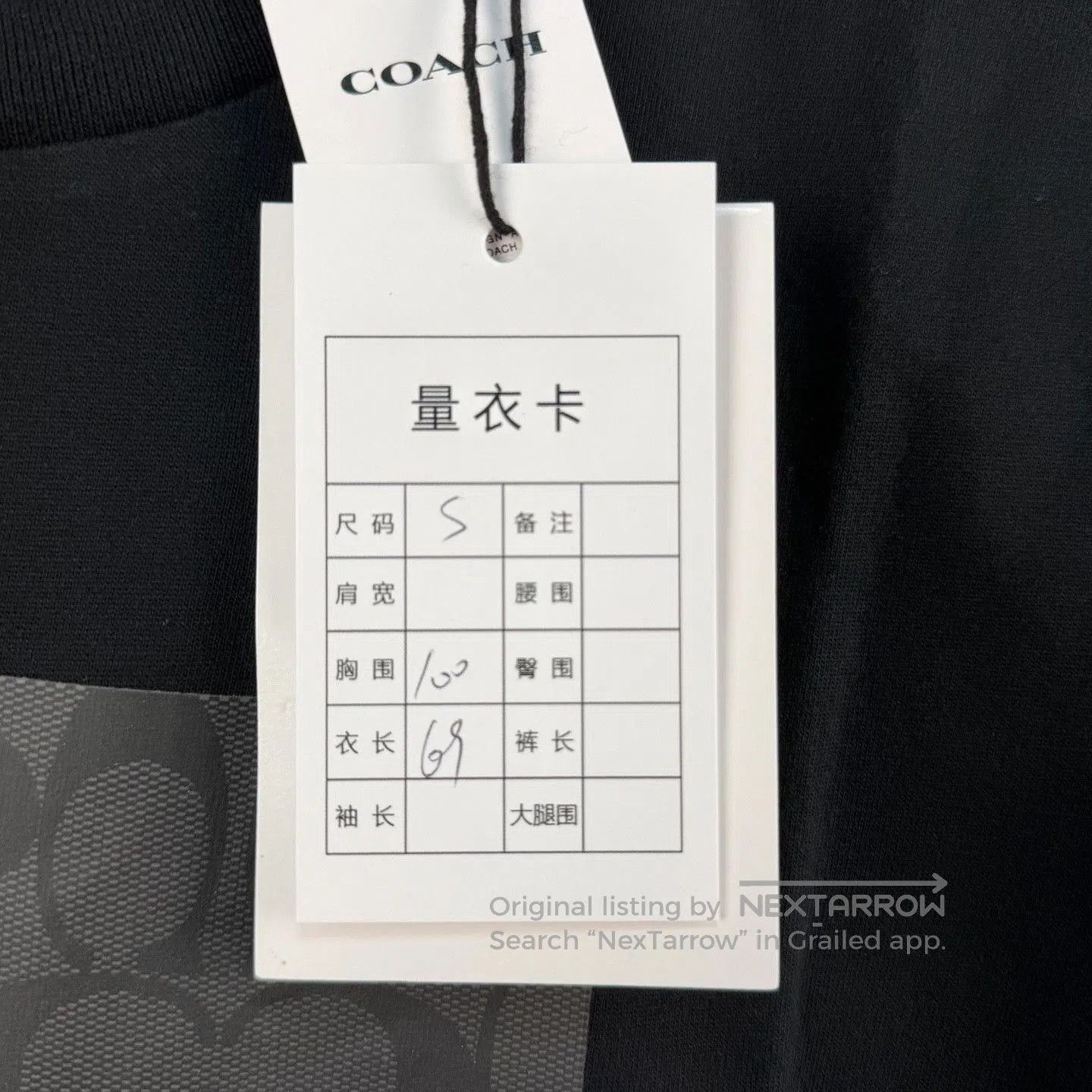 Coach COACH SS24 Square Letter Print Crewneck Tee. Size US S / EU 44-46 / 1 - 7 Thumbnail