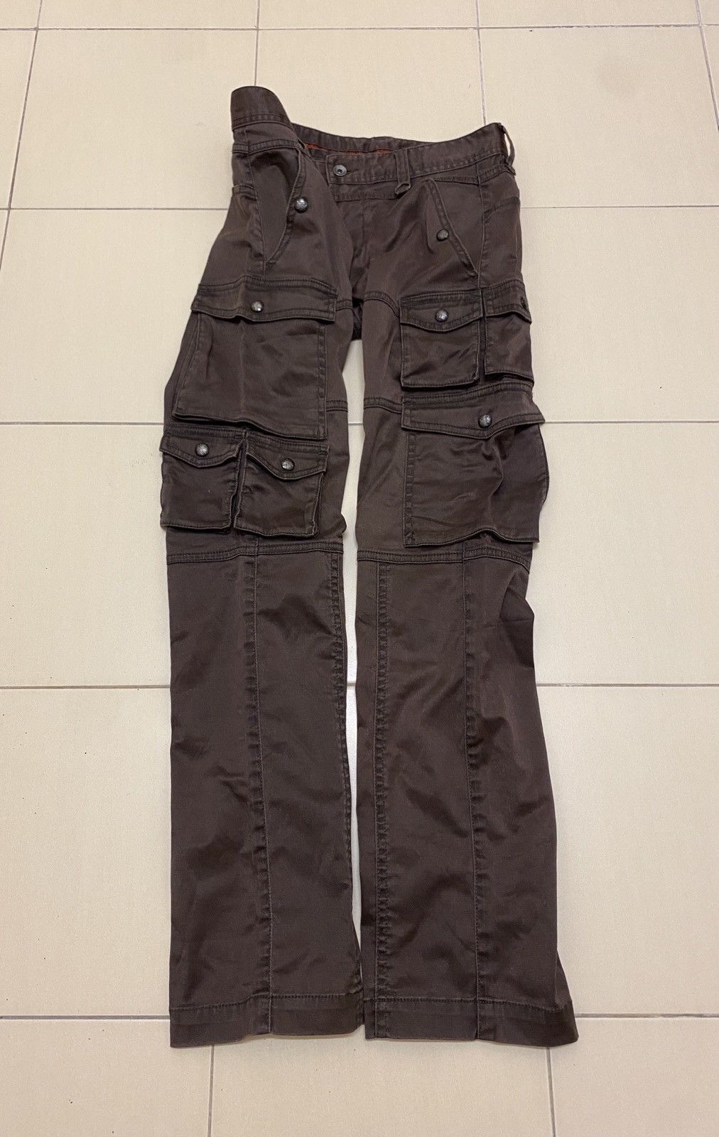 Nicole Club NCFM Elaborate Collection Multipocket Cargo Pants Size US 31 - 2 Thumbnail