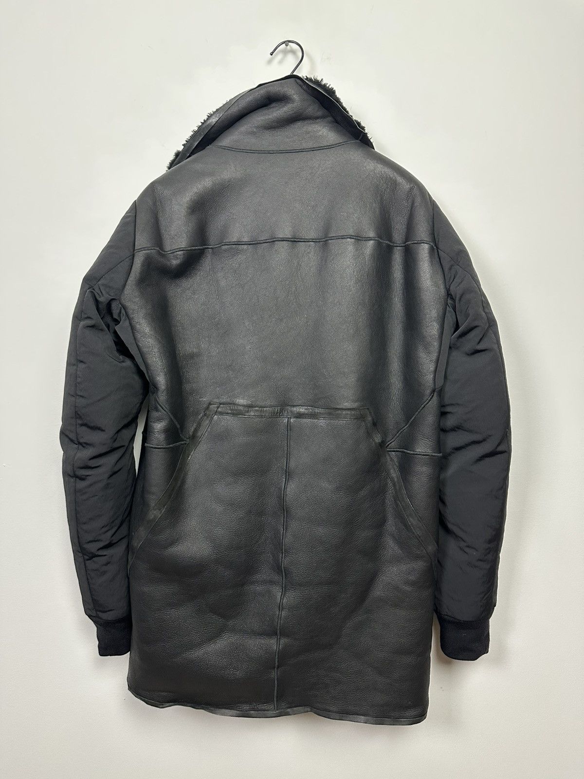 Rick Owens FW12 ‘MOUNTAIN’ Shearling Showtek Leather Jacket Size US XL / EU 56 / 4 - 3 Thumbnail