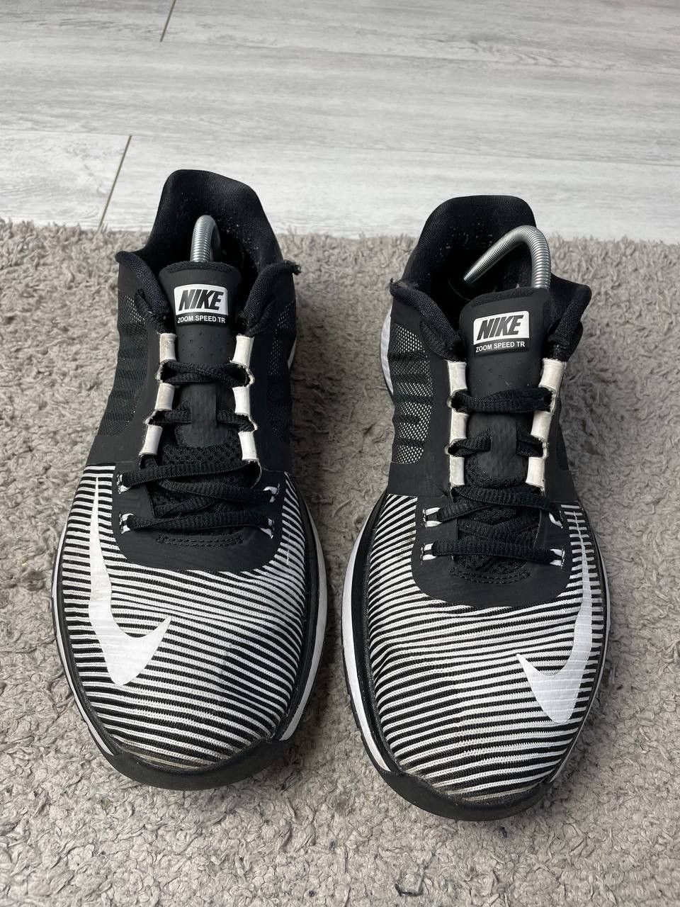Nike Nike Zoom Speed Trainer 3 Running Mens Black White Size US 10.5 / EU 43-44 - 2 Thumbnail