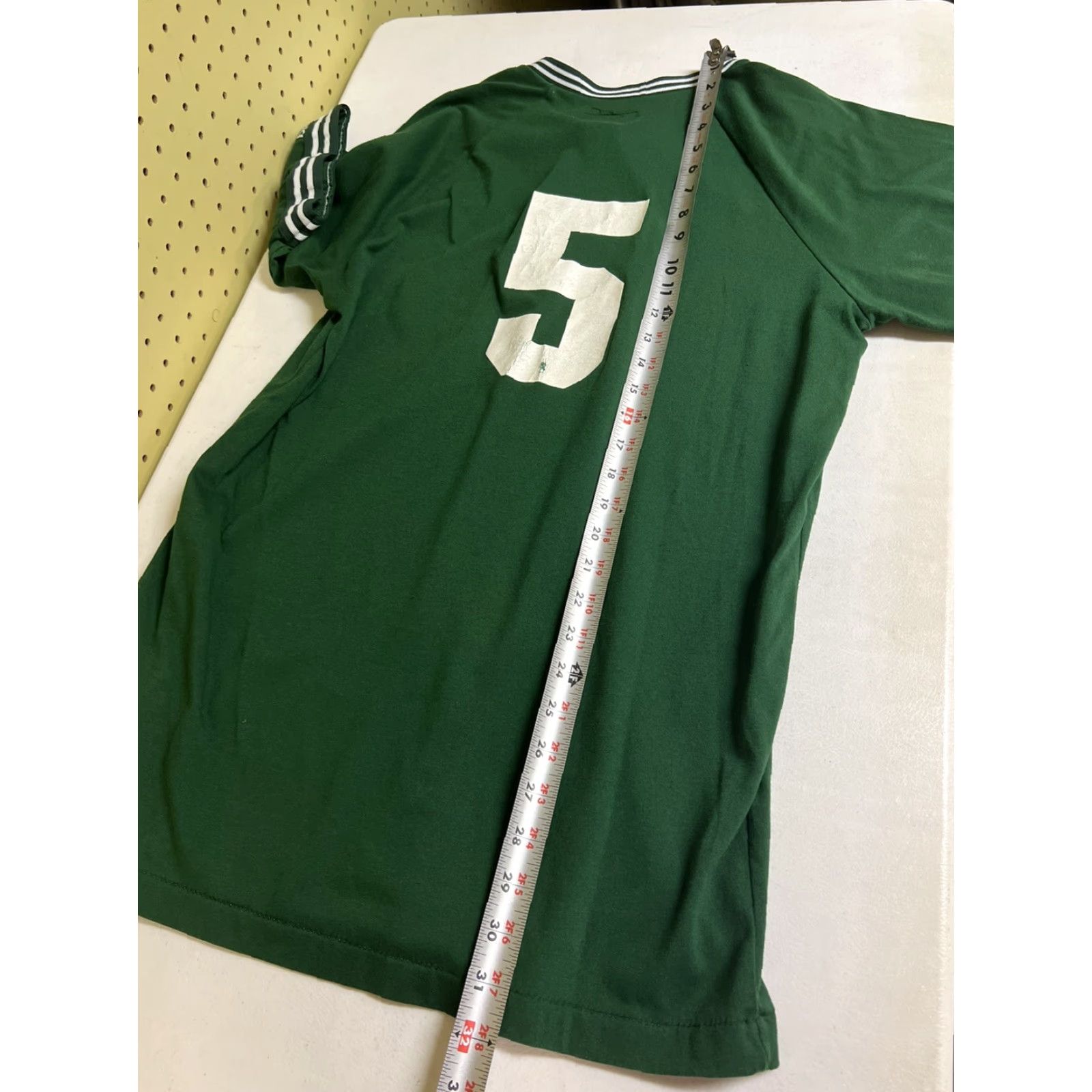 Vintage VINTAGE Bike Green Knights College Beer League Baseball Jersey RINGER Shirt XL 1980s Sportswear Mens Size US XL / EU 56 / 4 - 6 Thumbnail