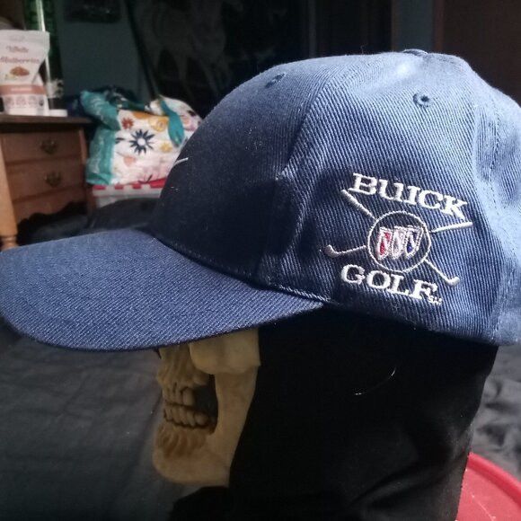 Nike Deadstock Vintage Nike Golf Buick Tiger Woods Strap Back Hat Size ONE SIZE - 2 Thumbnail
