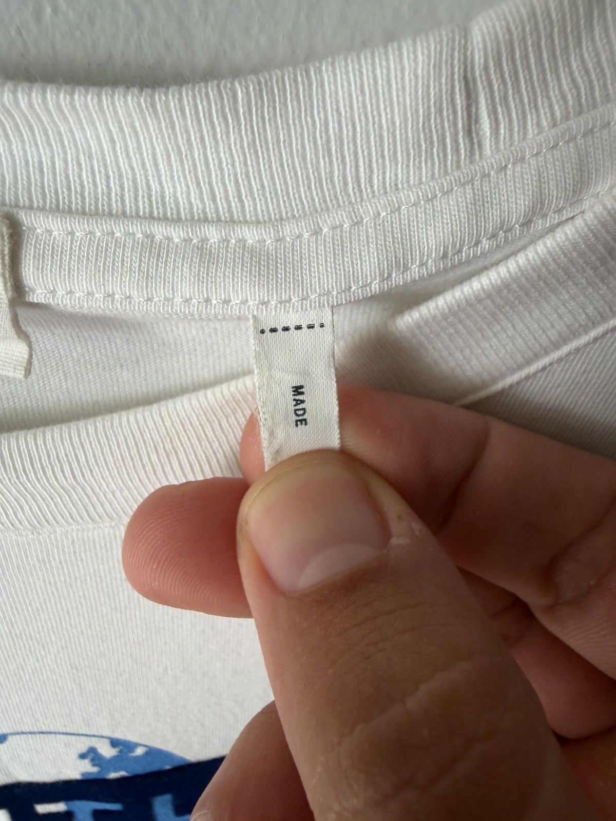 Kith Kith One World L/S White Tee Size US L / EU 52-54 / 3 - 5 Thumbnail