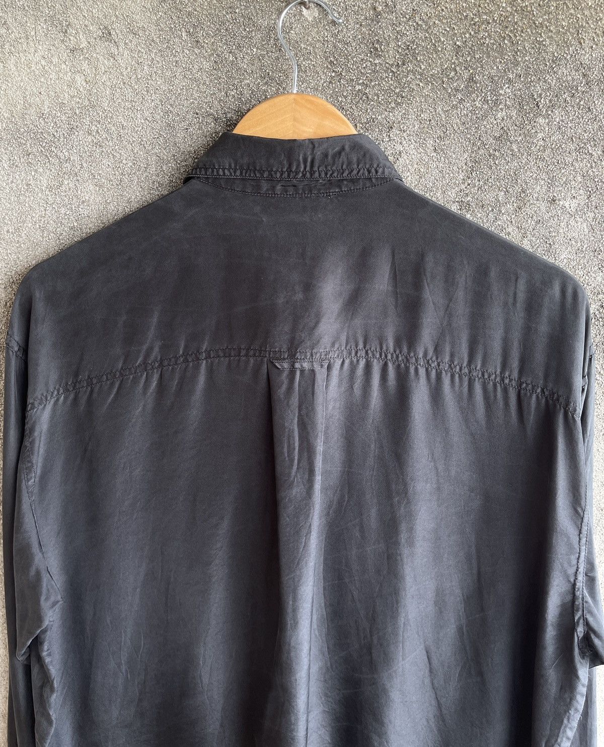 Faith Connexion FAITH CONNEXION SILK PONGE SHIRT BUTTON UP LONG SLEEVE Size US XS / EU 42 / 0 - 11 Thumbnail