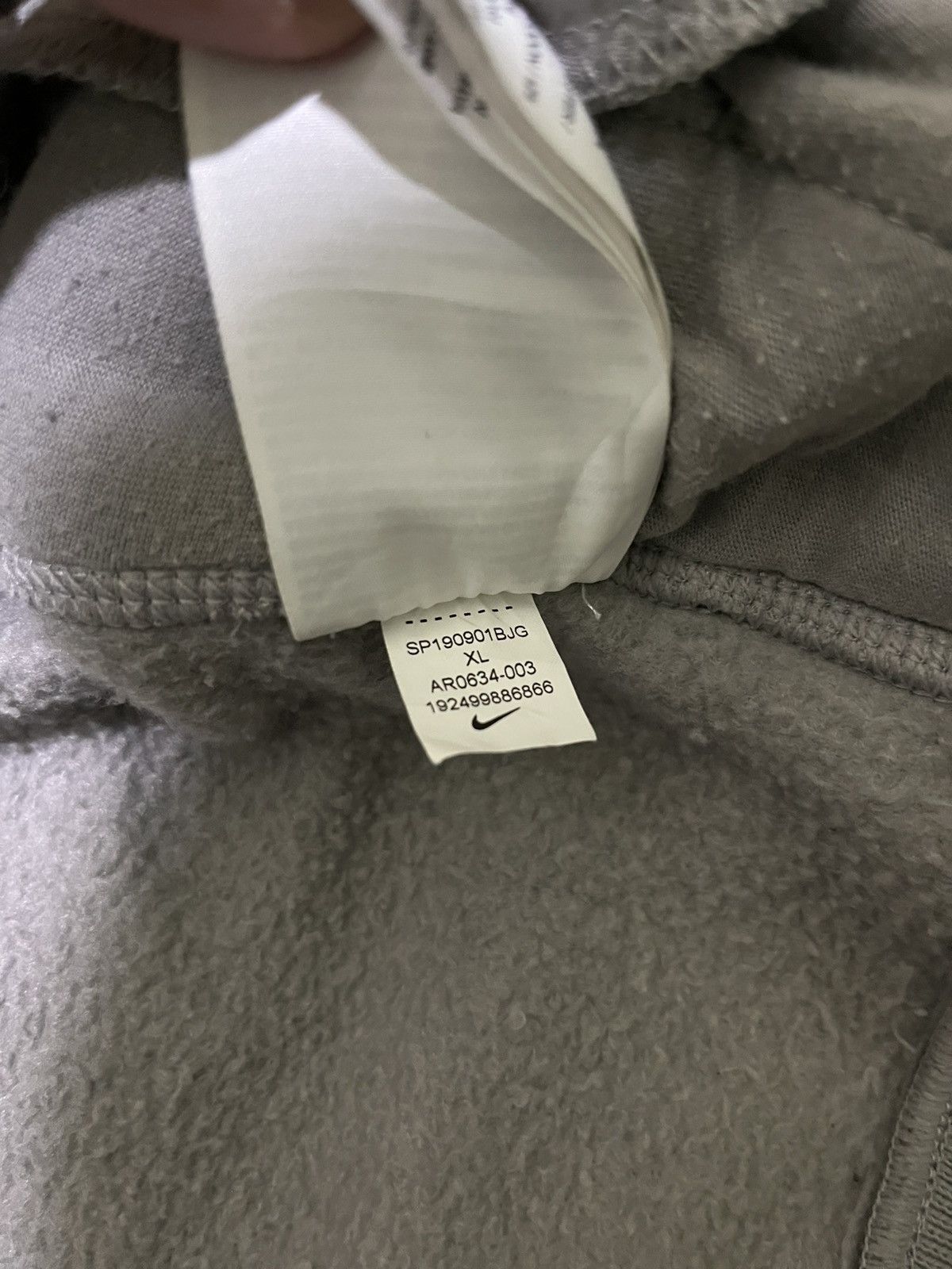 Fear of God × Nike Nike x fear of god FOG double hoodie Size US XL / EU 56 / 4 - 7 Thumbnail