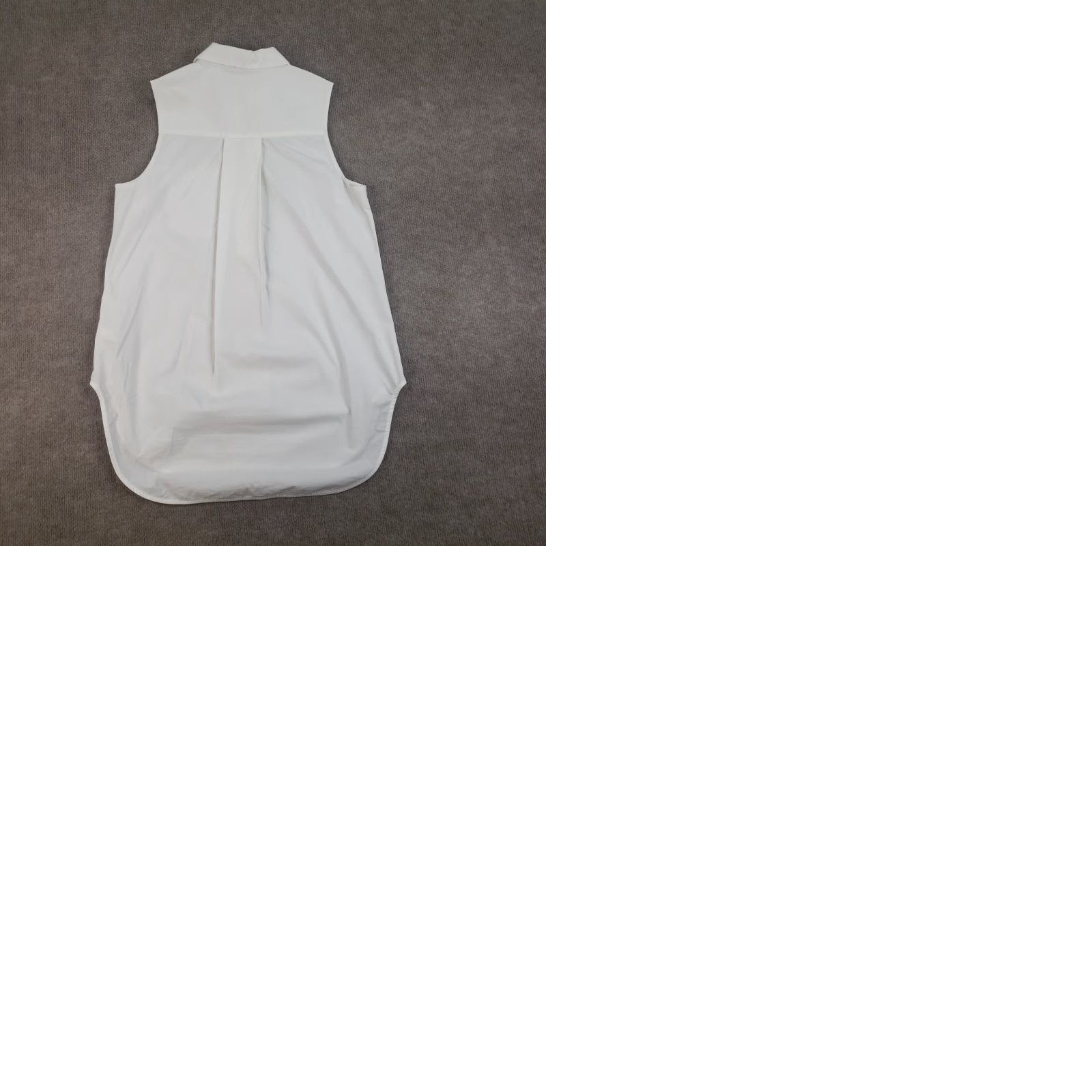 Athleta Athleta Shirt Women XS White Sleeveless 1/2 Zip Collared Lightweight Stretch Polo Casual Size XS / US 0-2 / IT 36-38 - 9 Thumbnail