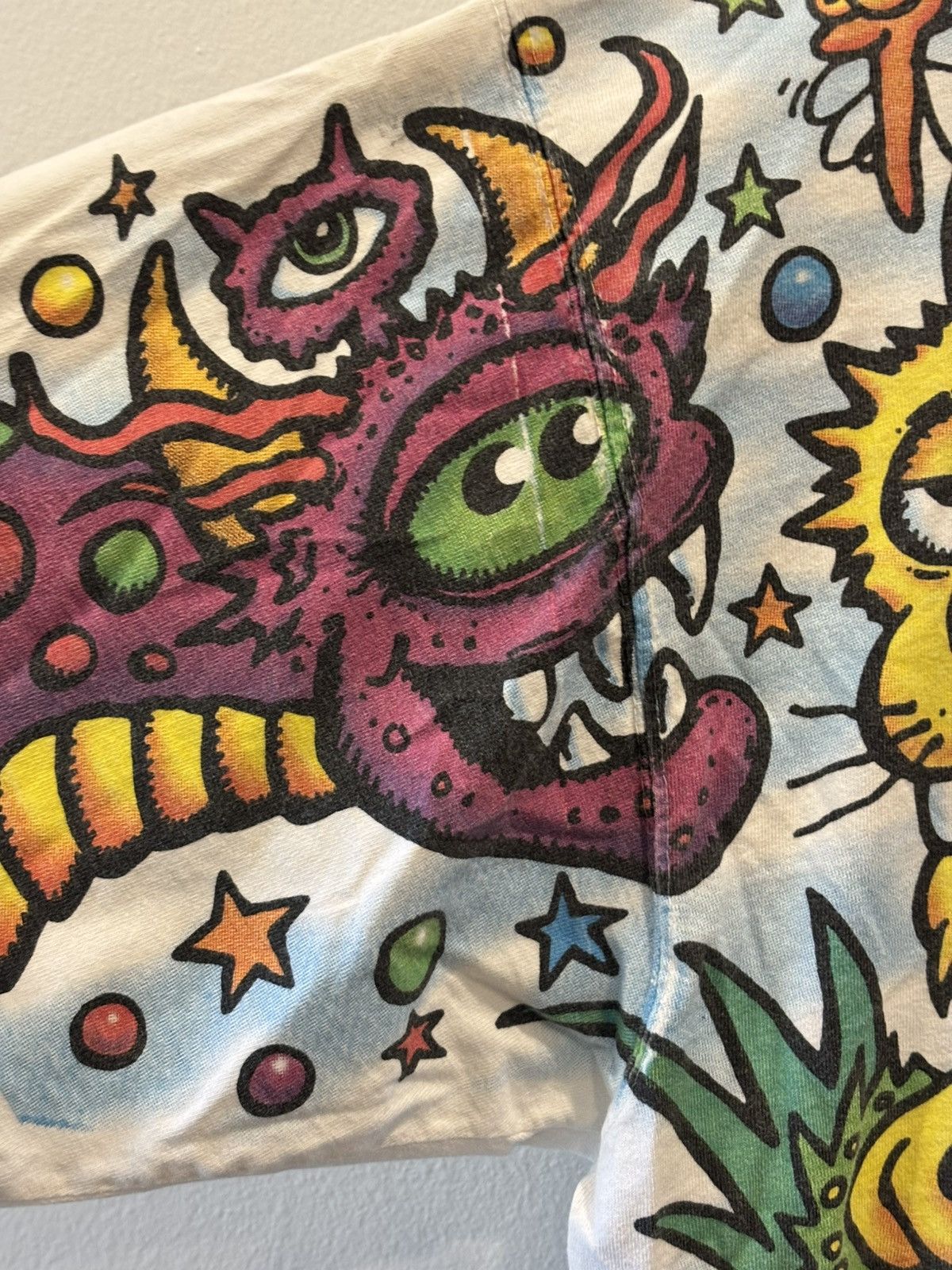 Grateful Dead × Liquid Blue Vintage 1993 Liquid Blue Joey Mars Zidzoii XL Shirt AOP Size US XL / EU 56 / 4 - 2 Thumbnail