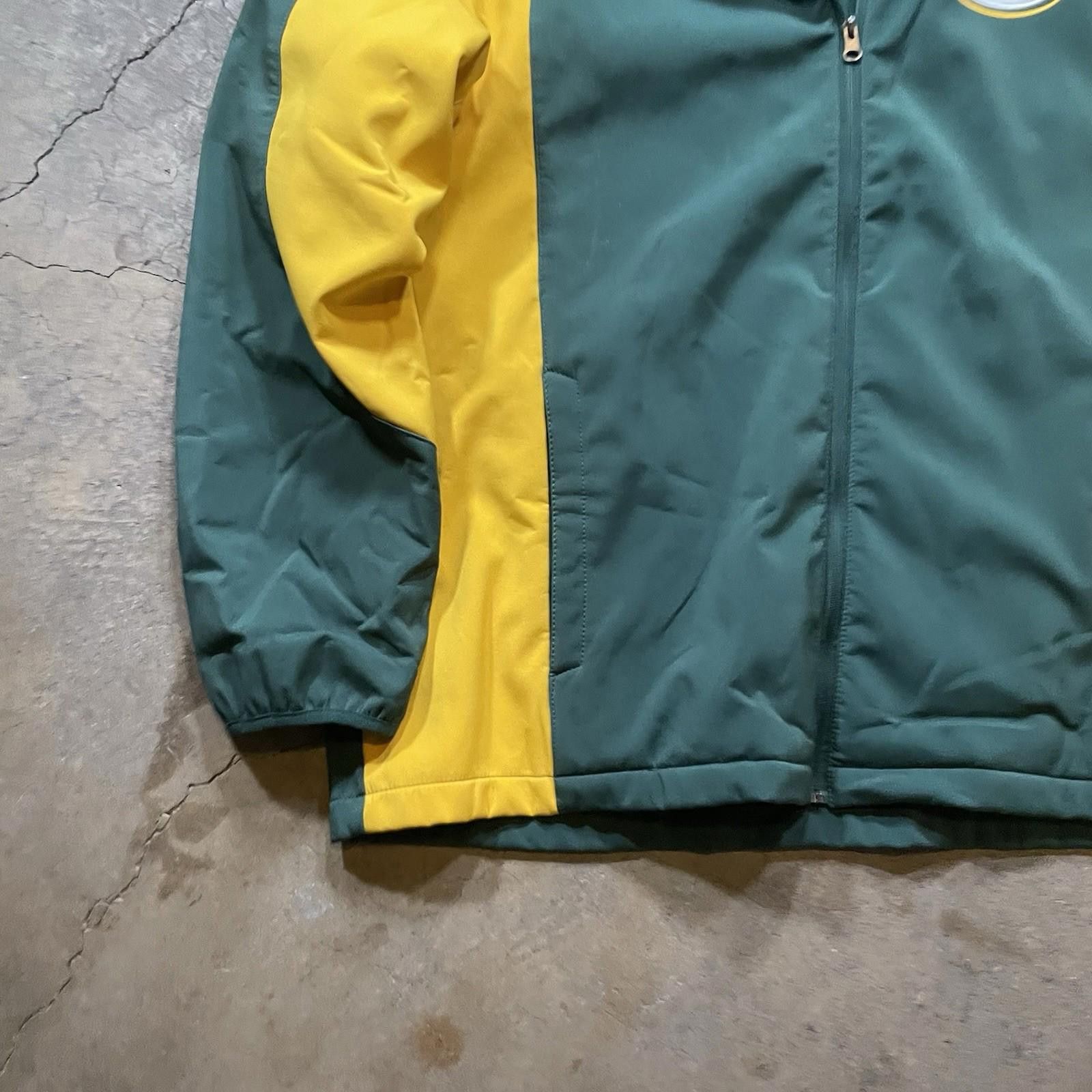 NFL NFL Green Bay Packers Jacket Mens 2XL Green Bomber Size US XXL / EU 58 / 5 - 2 Thumbnail