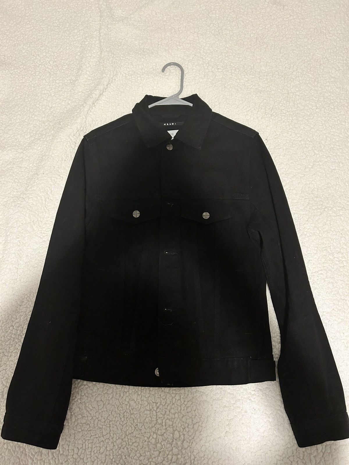 image of Ksubi Denim Jacket in Black, Men's (Size Small)