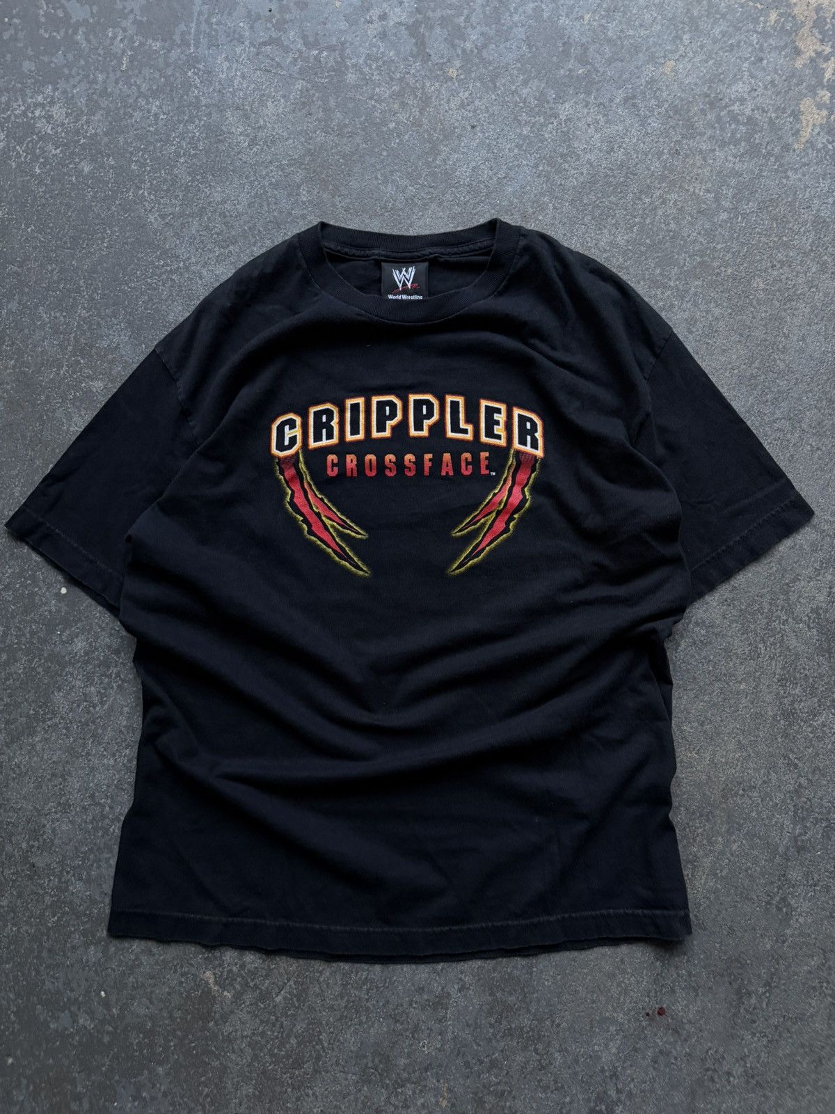 Vintage × WWE × WWF WWE Chris Benoit crippler crossfade 2002 Size US L / EU 52-54 / 3 - 2 Thumbnail