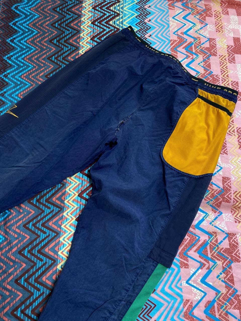 Nike × Vintage Y2K Nike Baggy Nylon Track Drill Pants Size US 34 / EU 50 - 23 Thumbnail