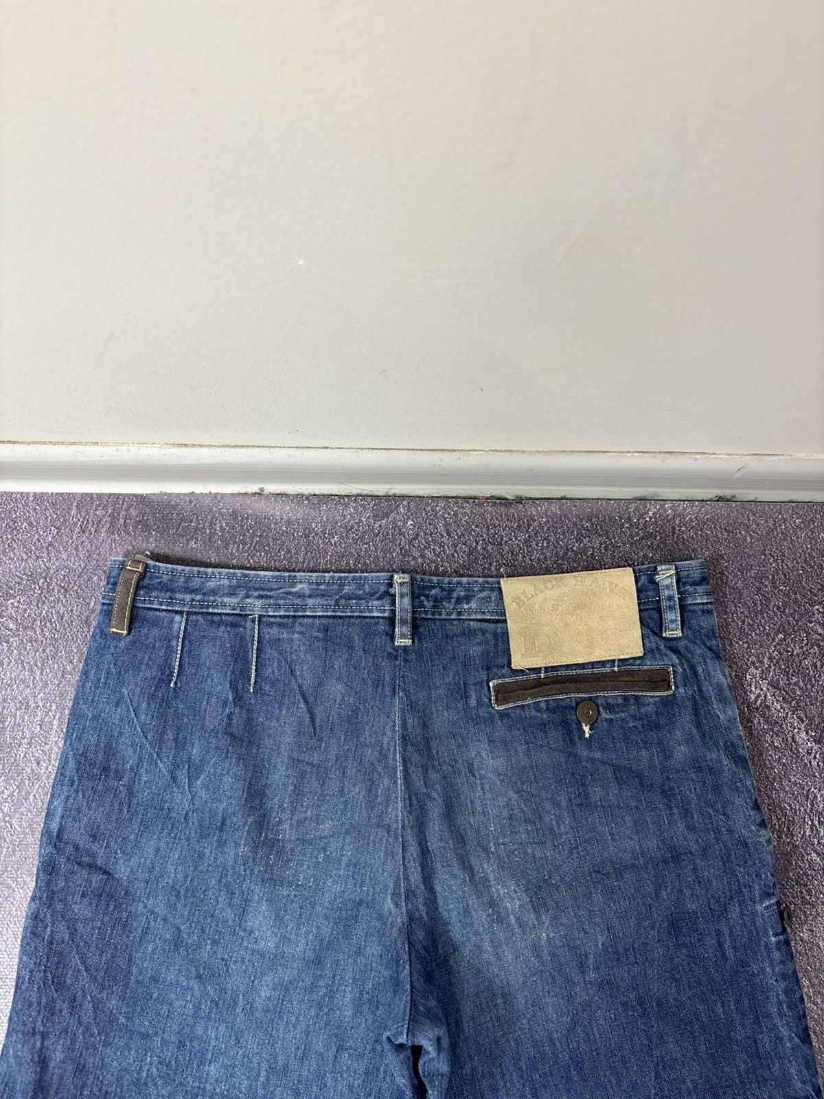 Dolce & Gabbana Vintage Dolce & Gabbana Women’s Blue Hype Mini Denim Shorts Size 34" / US 12 / IT 48 - 17 Thumbnail