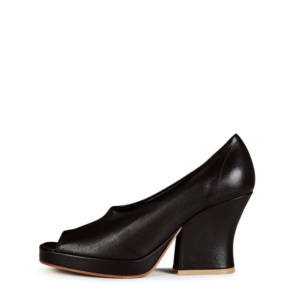Bottega Veneta Bottega Veneta Block Heel Stack Pumps in Neutral Size US 5.5 / IT 35.5 - 4 Thumbnail