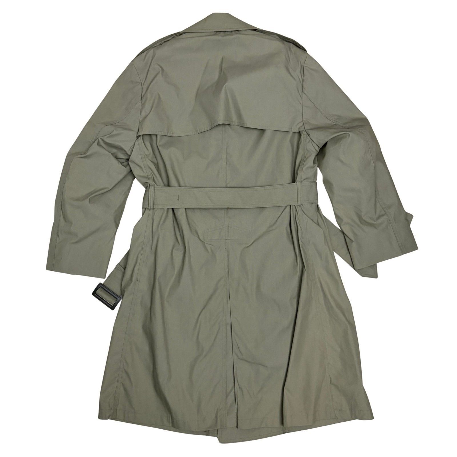Other US ARMY NAVY MARINES DSCP Trench Coat Garrison Jacket Large Size US L / EU 52-54 / 3 - 4 Thumbnail