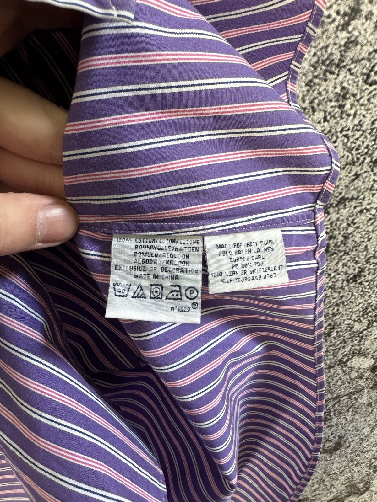 Polo Ralph Lauren Polo Ralph Lauren Long Sleeve Striped Shirt Button Up XL Size US XL / EU 56 / 4 - 9 Thumbnail