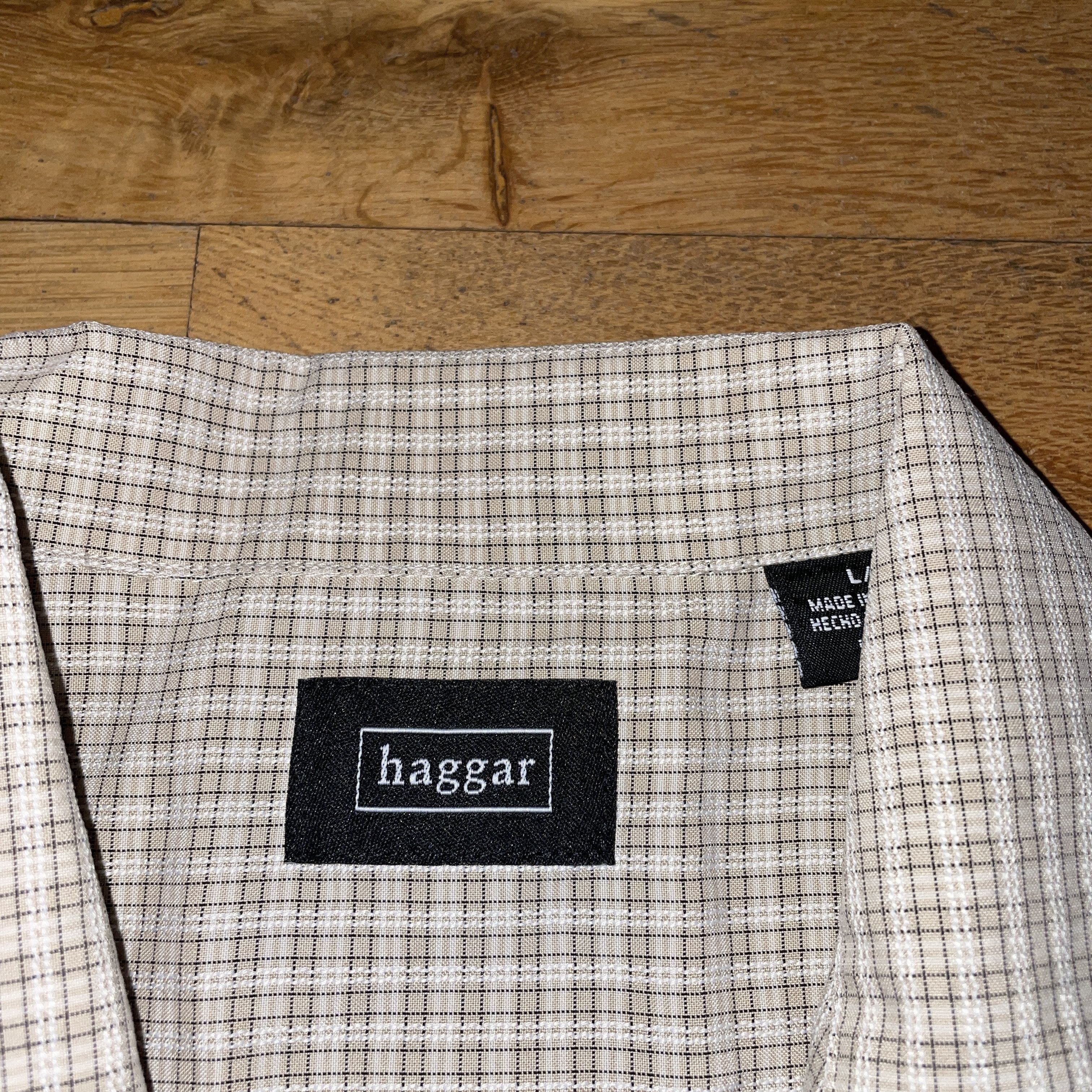 Haggar × Vintage Haggar Men's Fashion Shirt Vintage Retro Size L Size US L / EU 52-54 / 3 - 2 Thumbnail