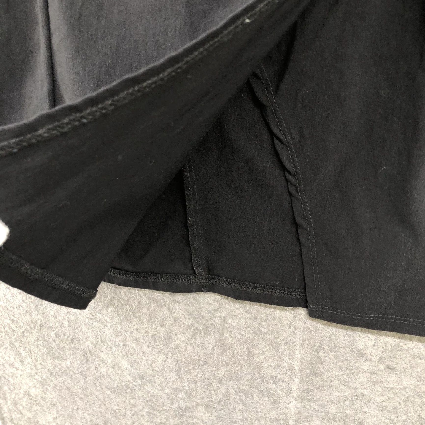 Topshop Topshop Skirt Womens Size 6 Black Wrap Mini Pull On Stretchy Side Tie Elastic Waist Casual Party/Cocktail Short 90s? Wait no - remove question mark. Size 28" / US 6 / IT 42 - 7 Thumbnail