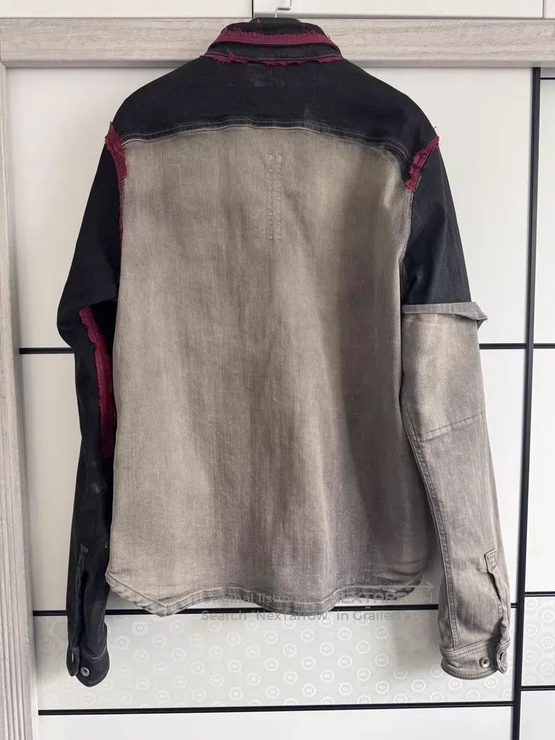 Rick Owens RICK OWENS Double Line Wax-Patched Jacket Size US M / EU 48-50 / 2 - 4 Thumbnail