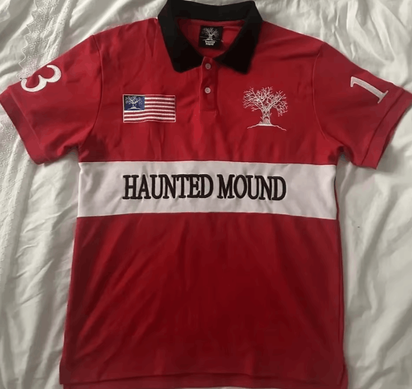 Japanese Brand Red Polo Shirt Y2K Tshirt Size US S / EU 44-46 / 1 - 1 Thumbnail