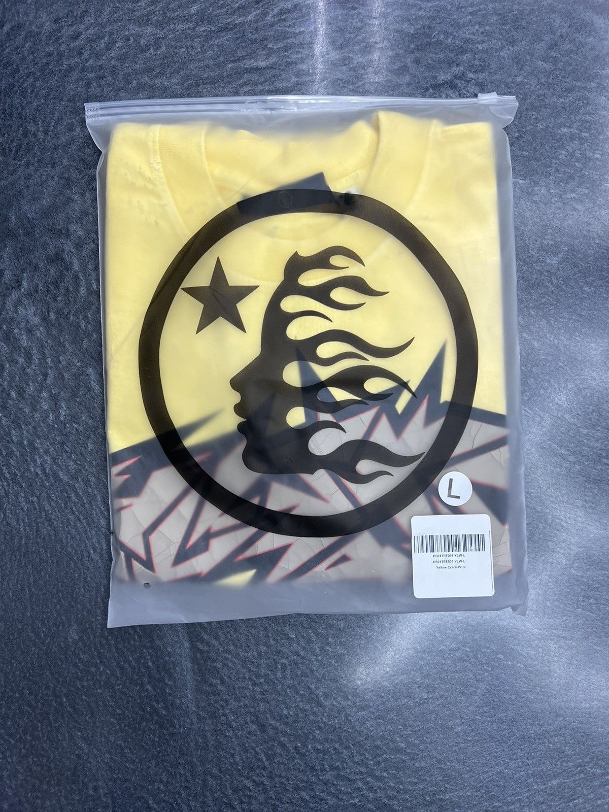 HELLSTAR Hellstar Cracked Print T-Shirt Size US L / EU 52-54 / 3 - 7 Thumbnail