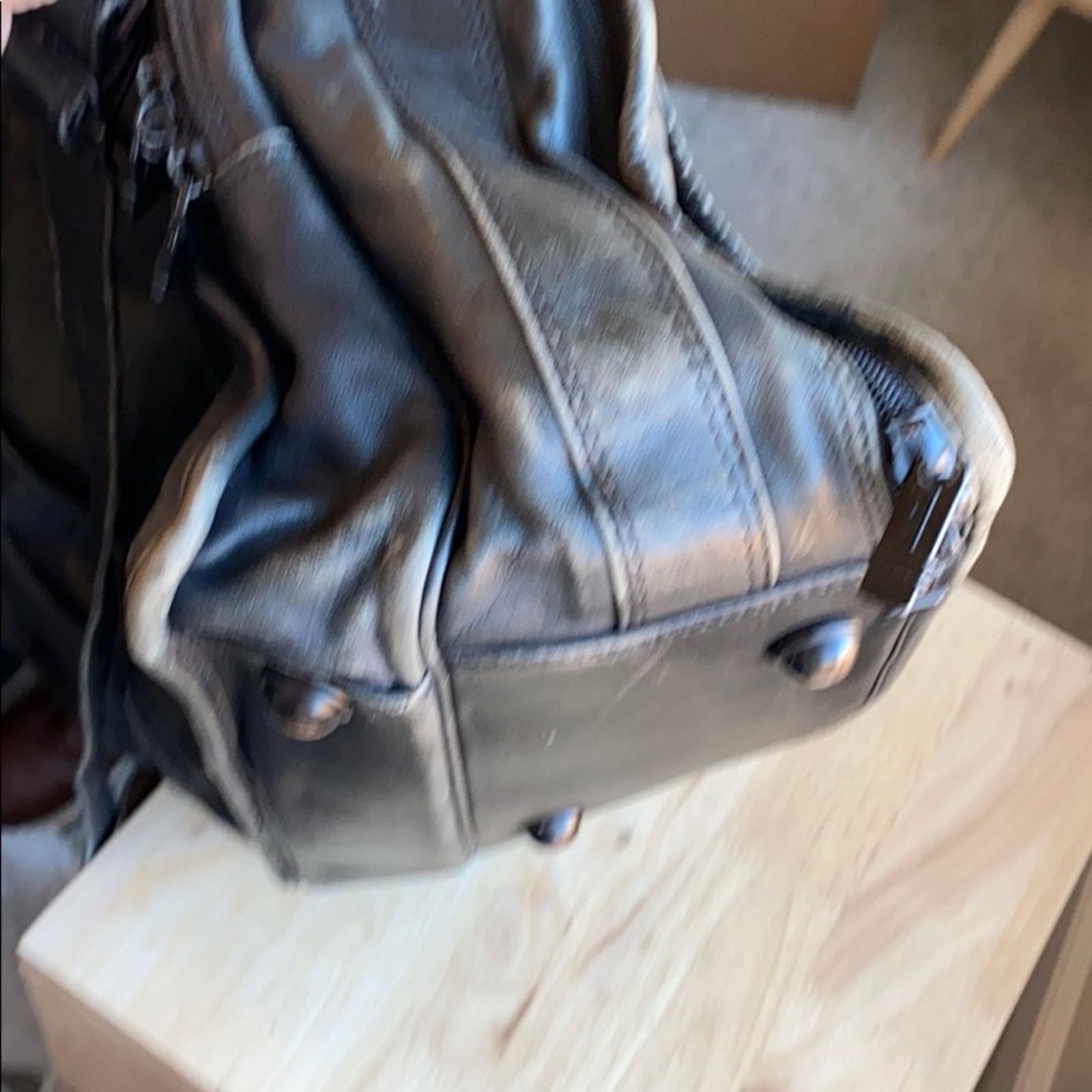 Tumi TUMI distressed leather messenger computer bag rugged Size ONE SIZE - 16 Thumbnail