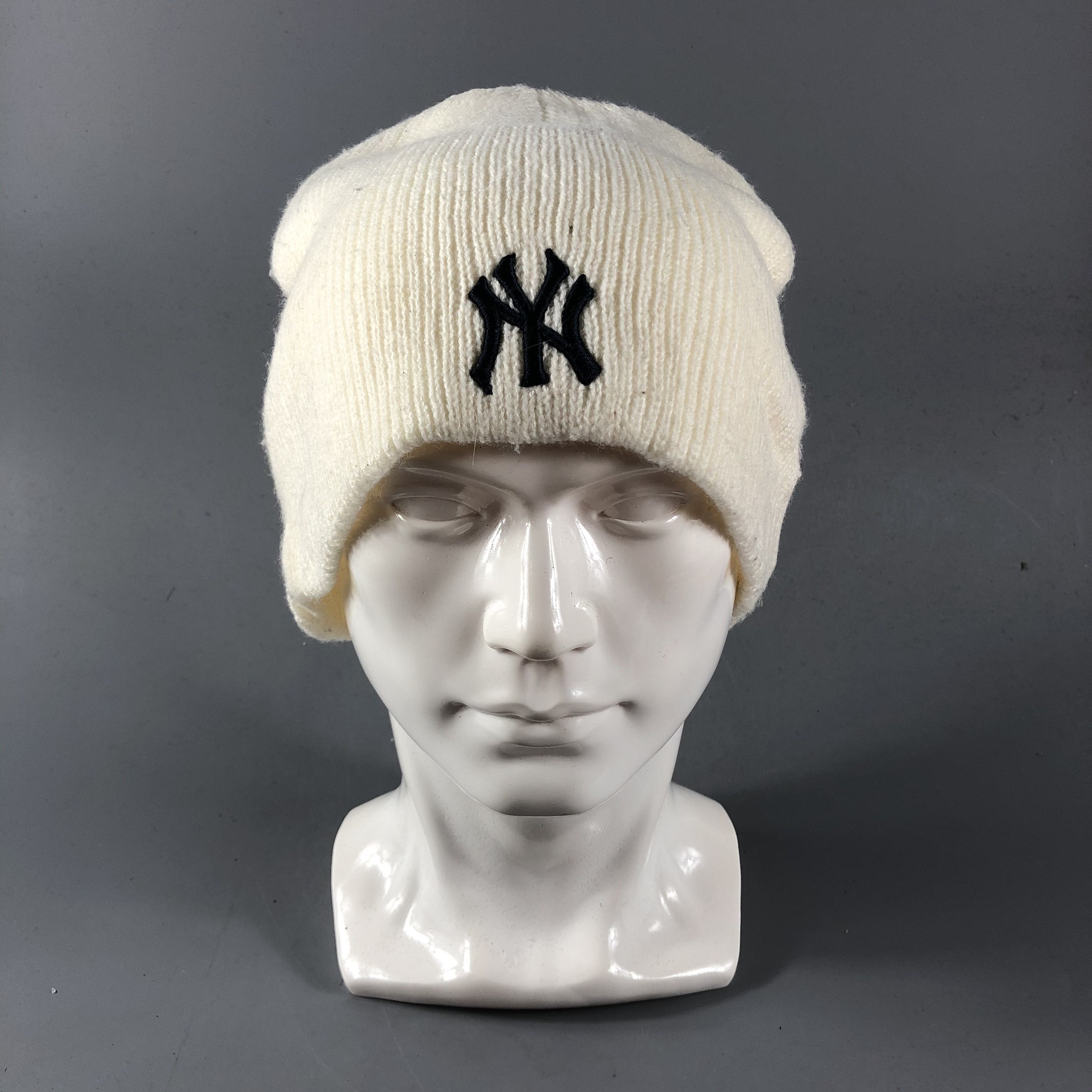Vintage NY Baseball Beanie Snowcap Snow Hat B636 Size ONE SIZE - 1 Thumbnail