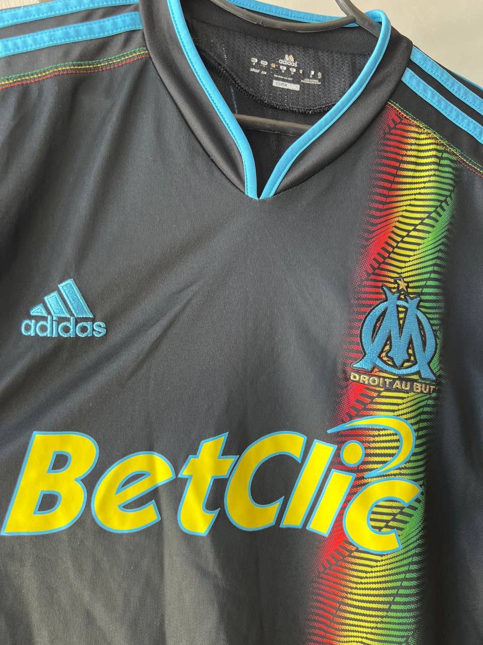 Adidas 2010/11 OLYMPIQUE MARSEILLE THIRD SOCCER JERSEY SHIRT ADIDAS Size US M / EU 48-50 / 2 - 4 Thumbnail