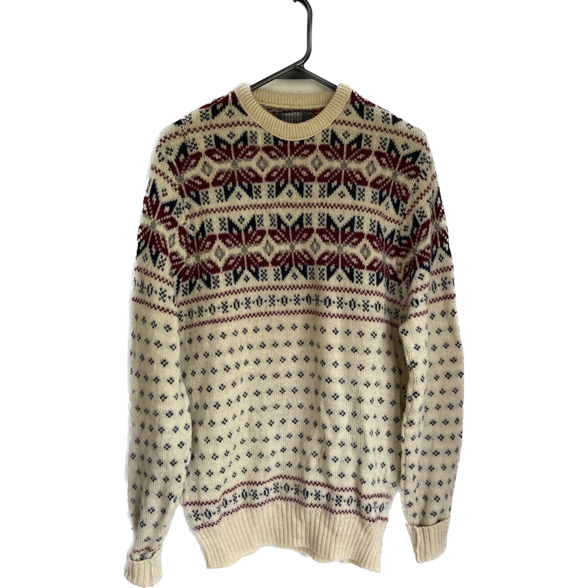 Vintage Jantzen Ski Wool Sweater Nordic North Country XL